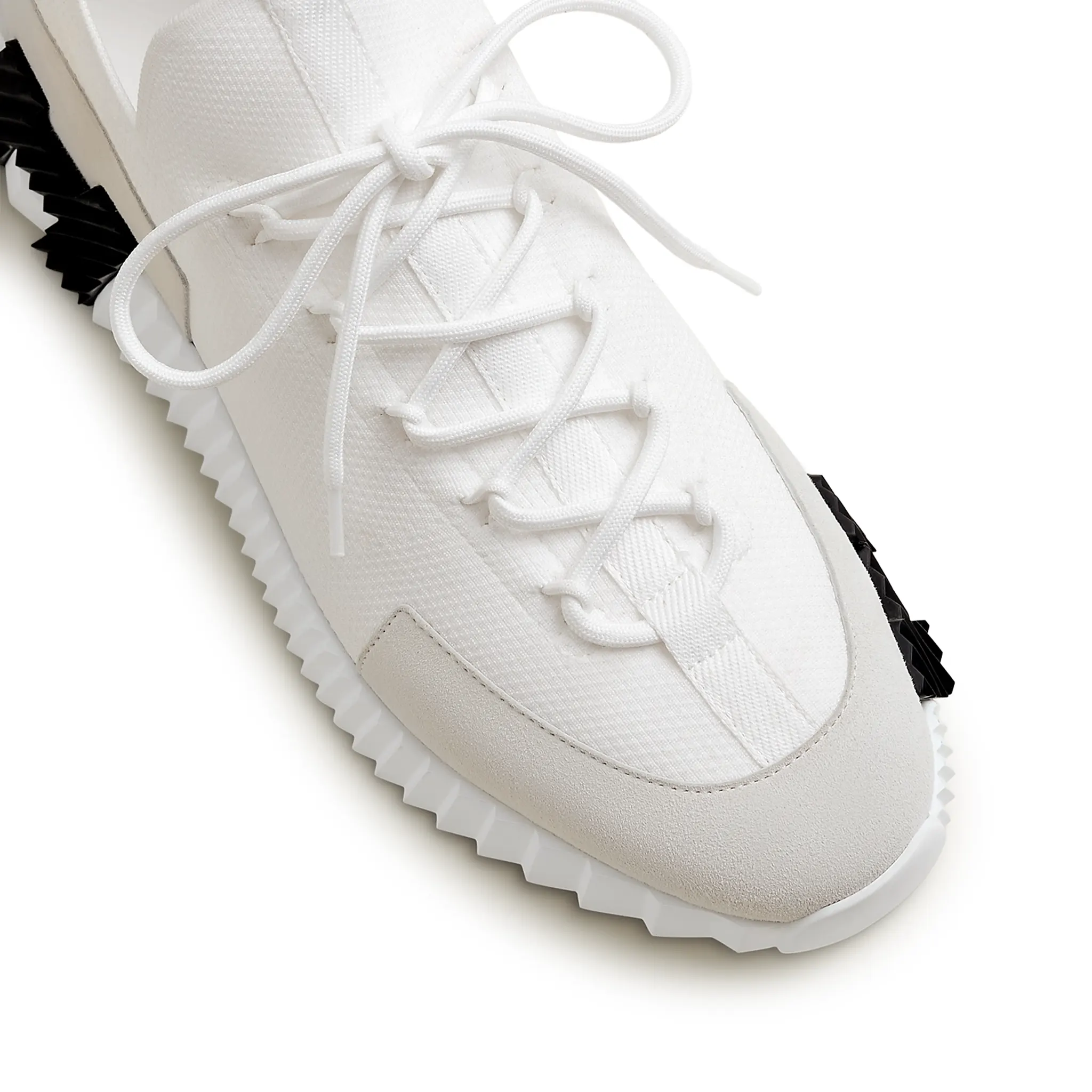 Hermès Paris Lift Slip-On White Sneaker - Image 3