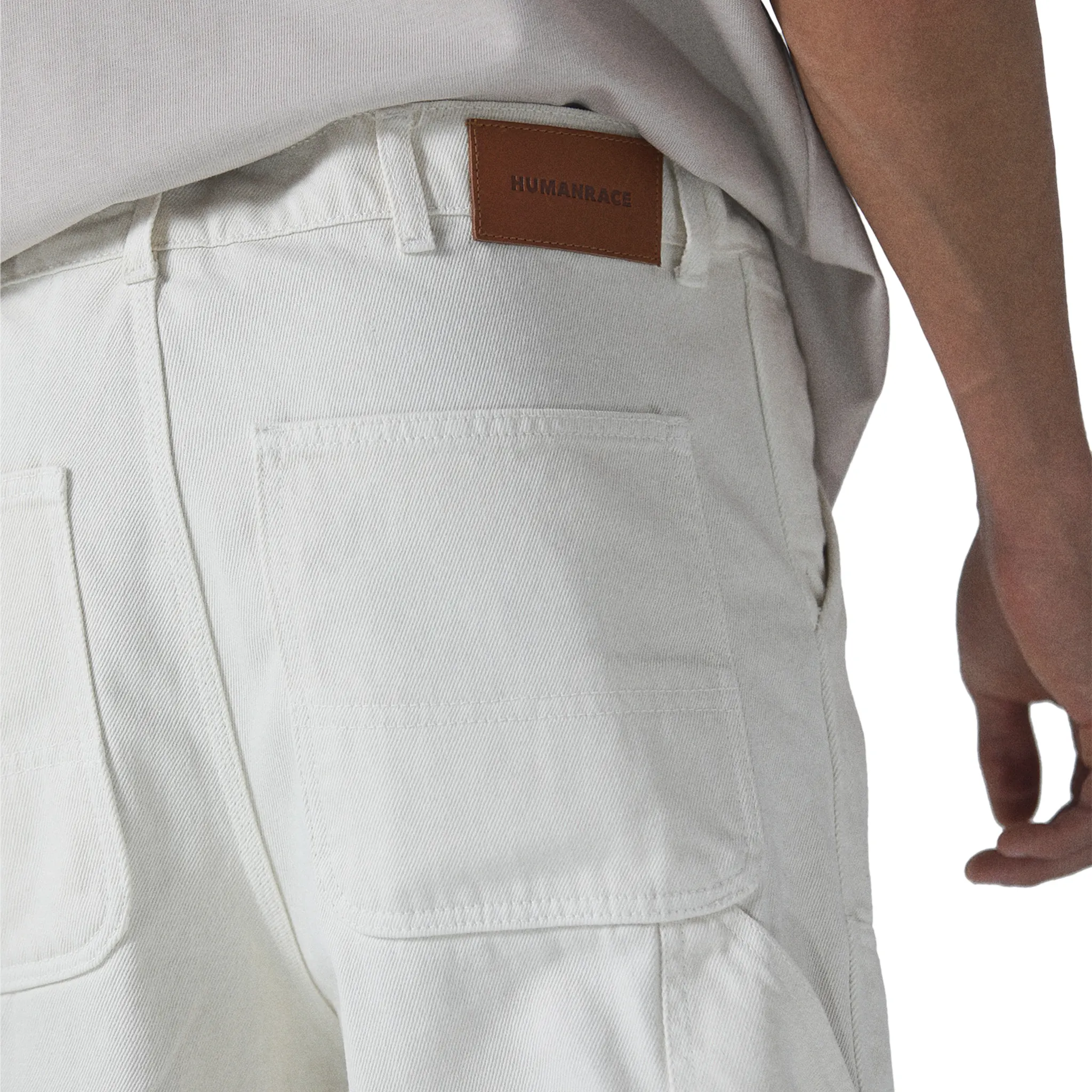 Human Race Genetics Ecru Carpenter Jeans - Image 6