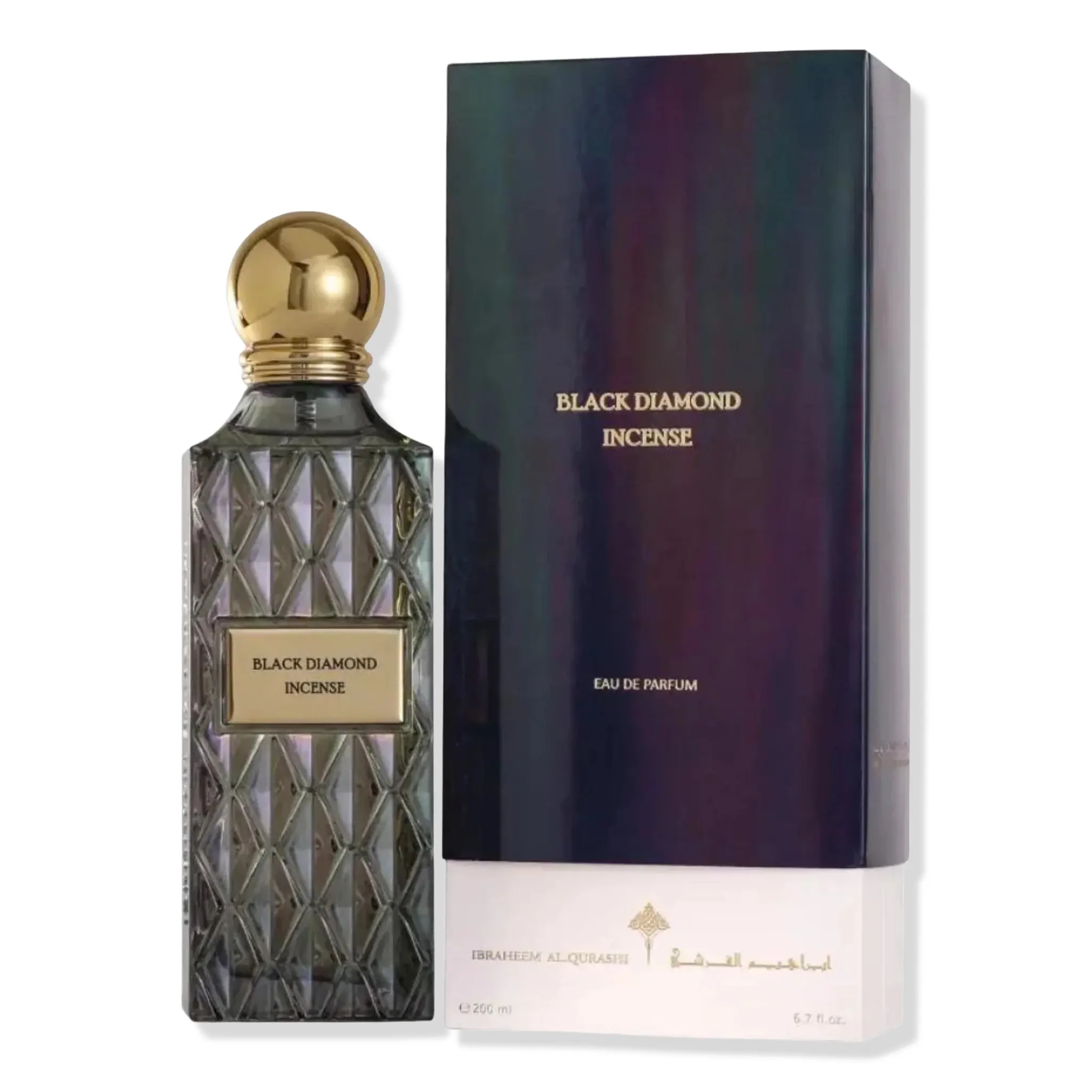 IBRAQ Black Diamond Incense Eau De Parfum 150ml - Image 3