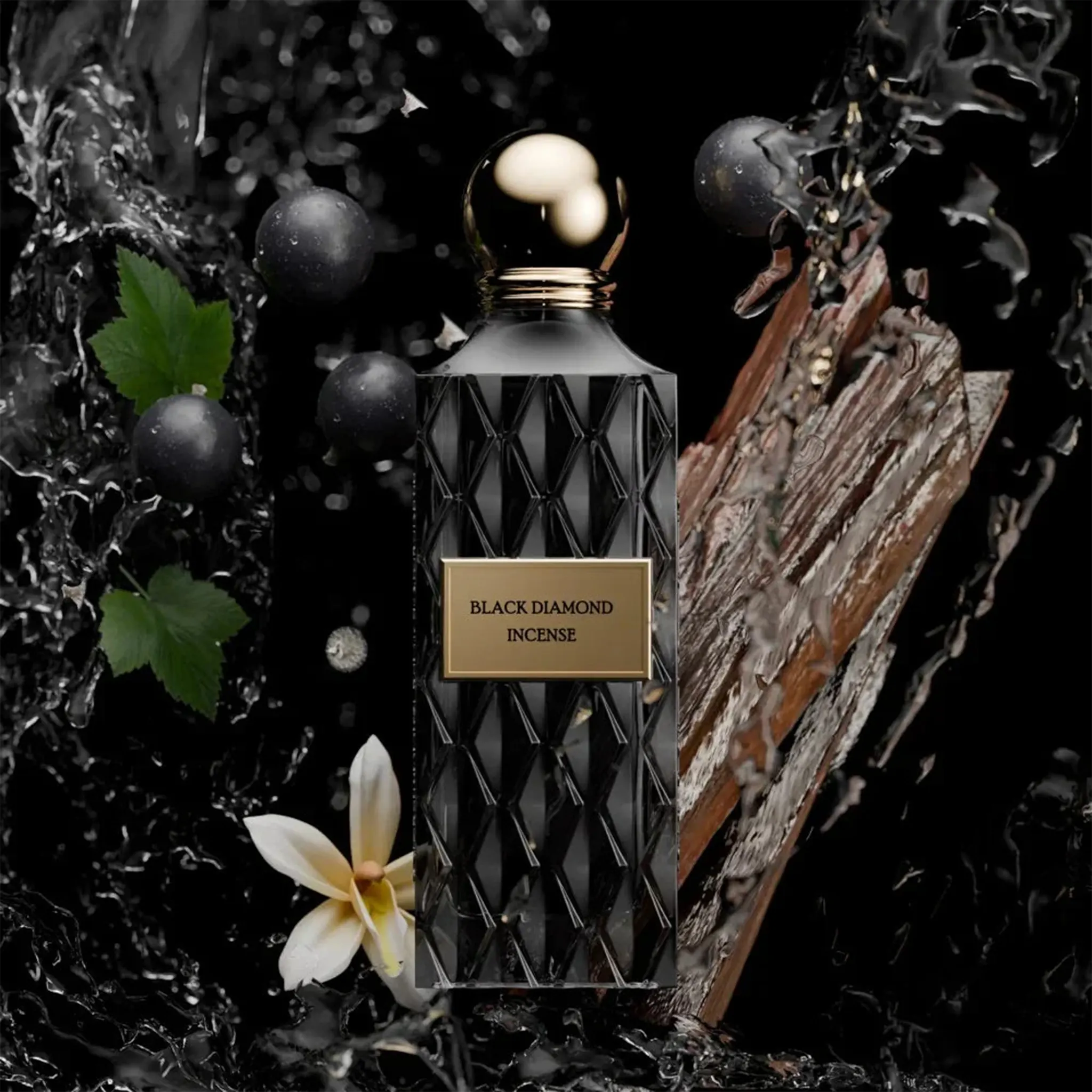IBRAQ Black Diamond Incense Eau De Parfum 150ml - Image 4