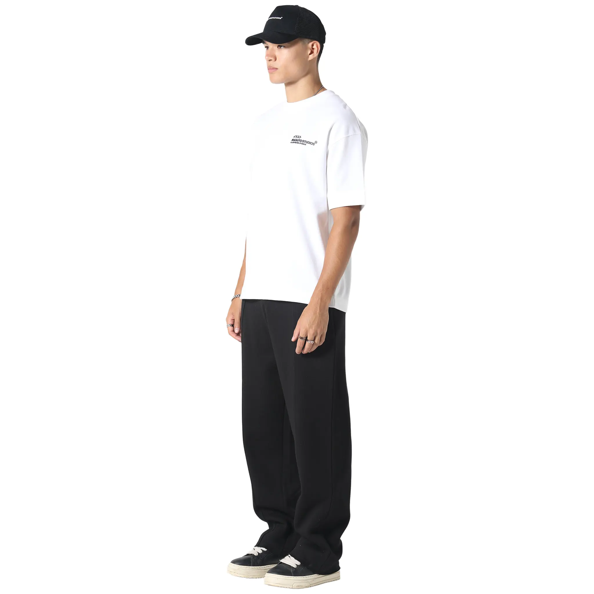 Irasuto Studios Raw Hem Black Sweatpants - Image 5