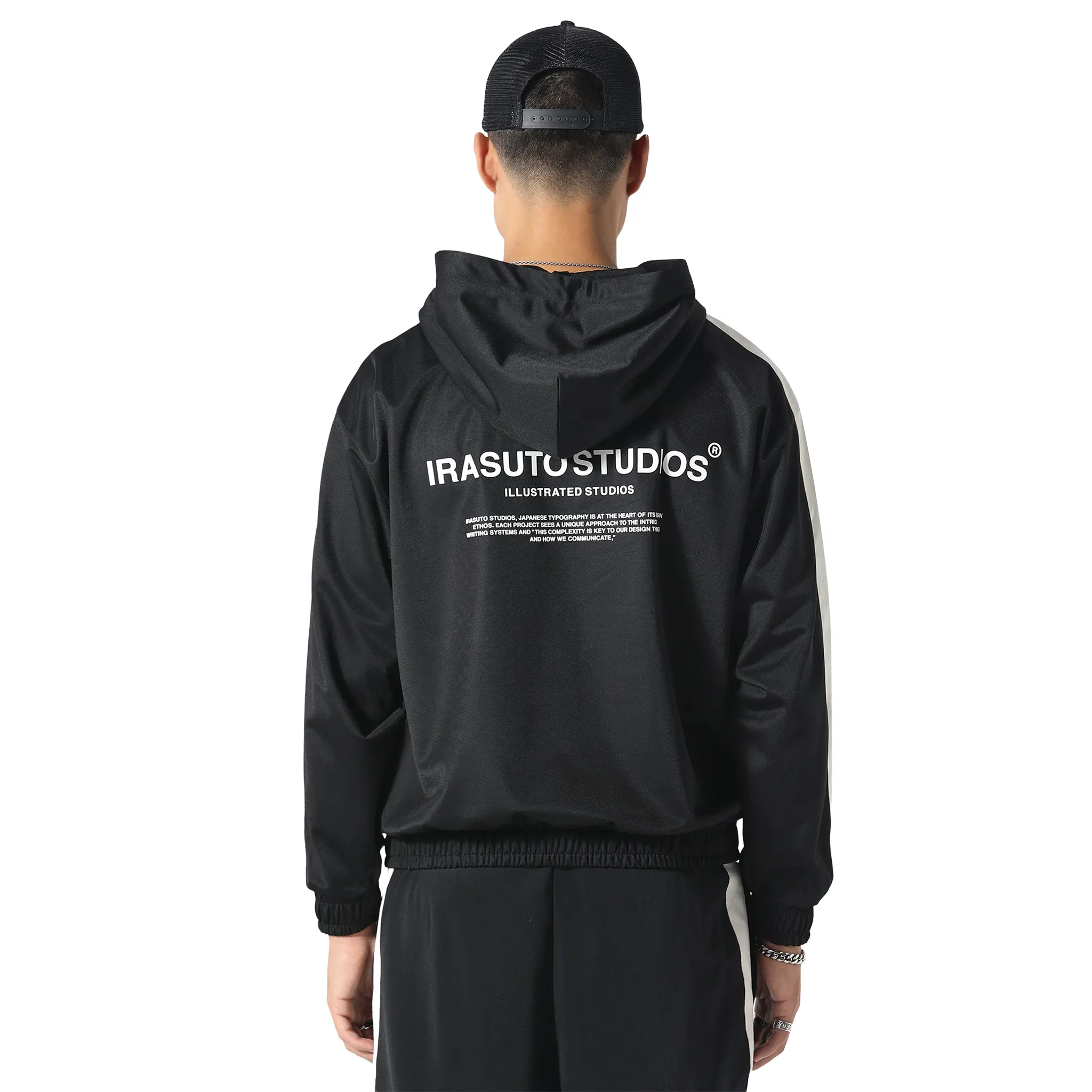 Irasuto Studios Tricote Black Hoodie - Image 2