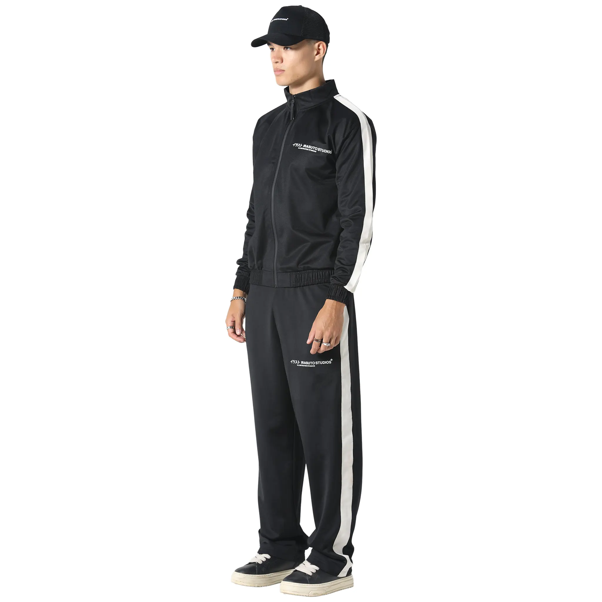 Irasuto Studios Tricote Black Track Jacket - Image 5