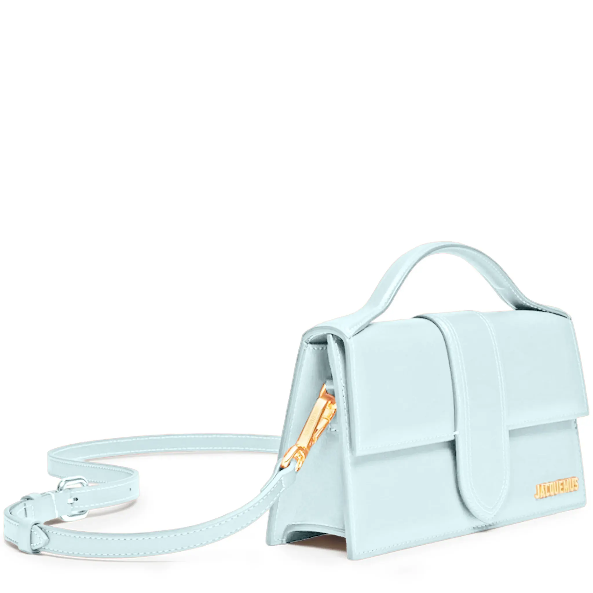 Jacquemus Large Bambino Baby Blue Crossbody Bag - Image 3