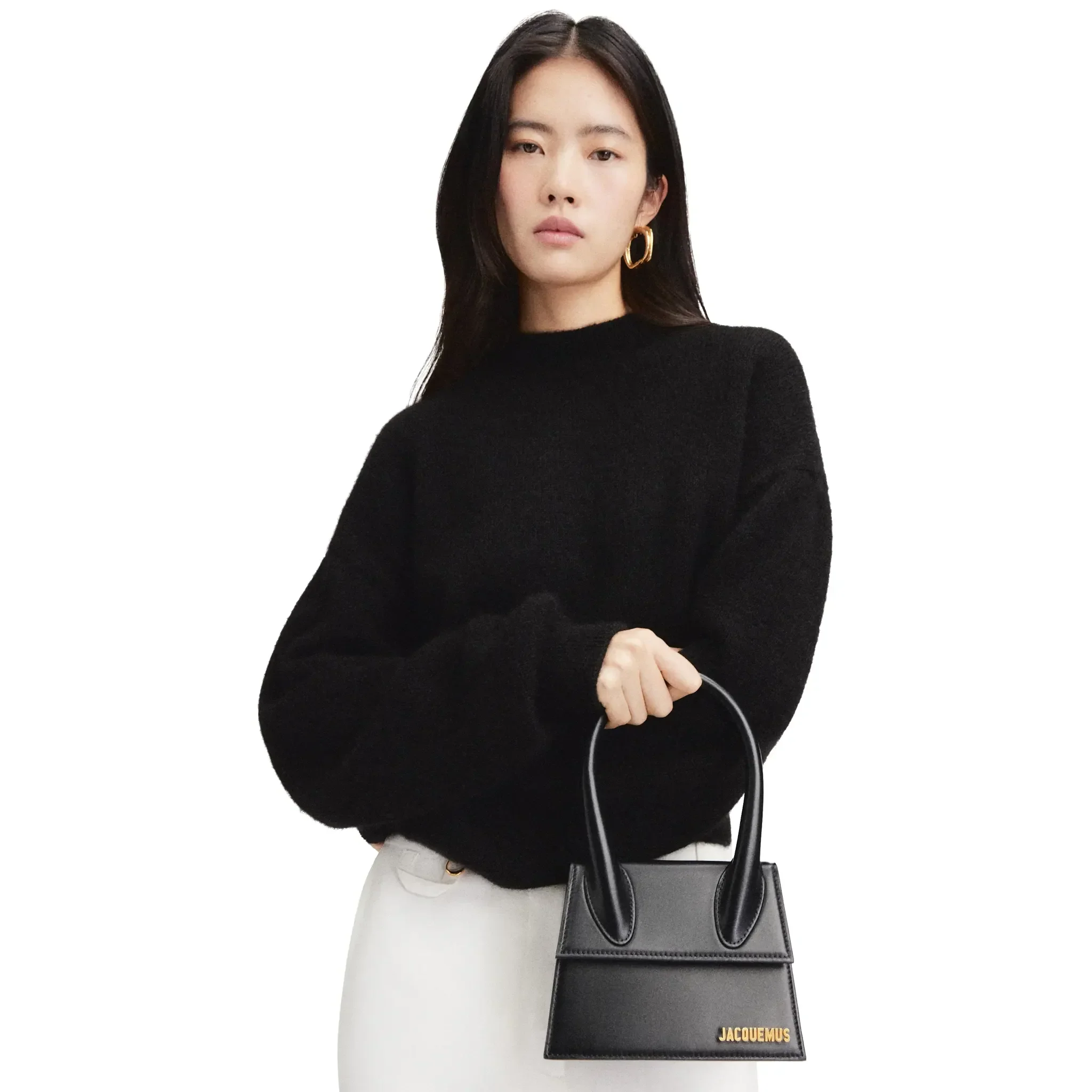 Jacquemus Le Chiquito Moyen Black Handbag - Image 2