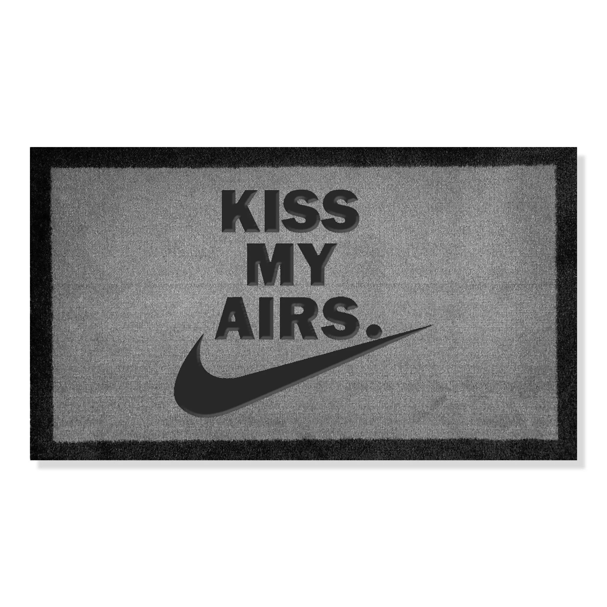 Kiss My Airs Light Grey Doormat 70x40cm - Image 3