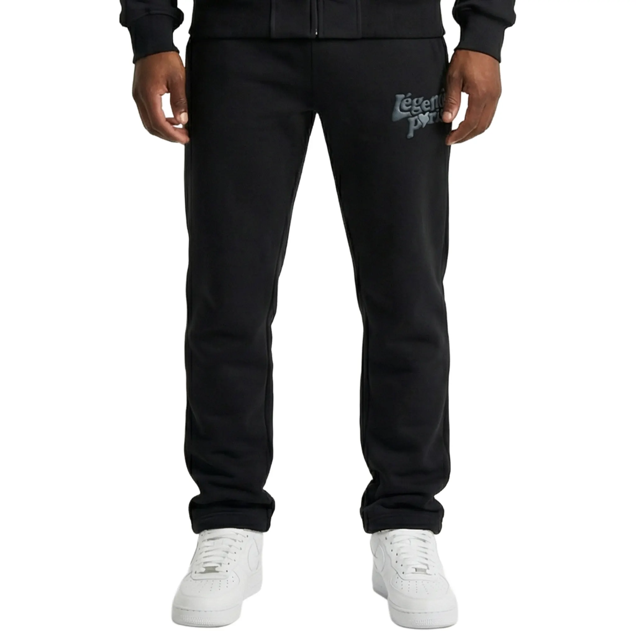 Légende Paris Lnd Tonal Black Sweatpants - Image 3