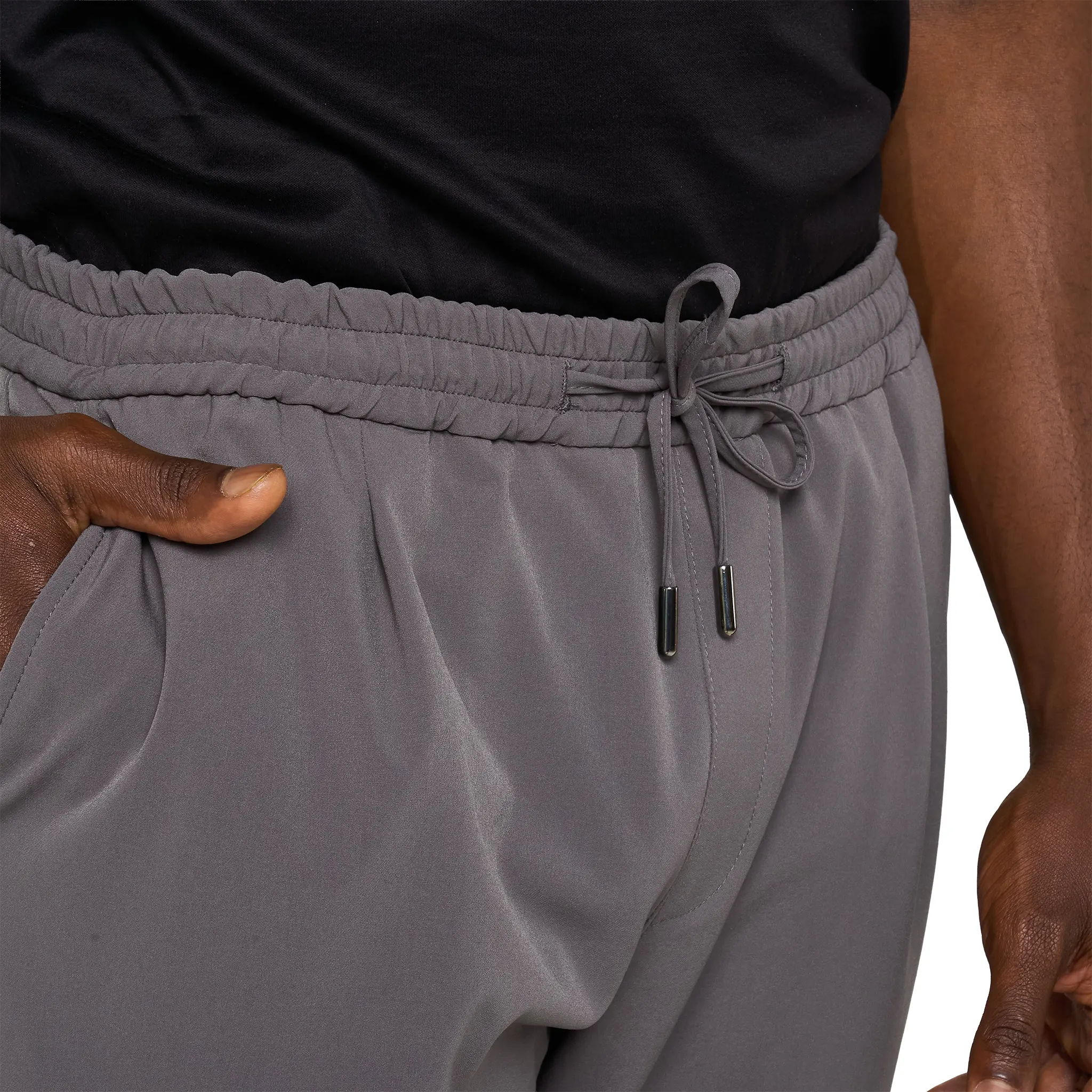 Loiano Tech Dark Grey Trousers - Image 4