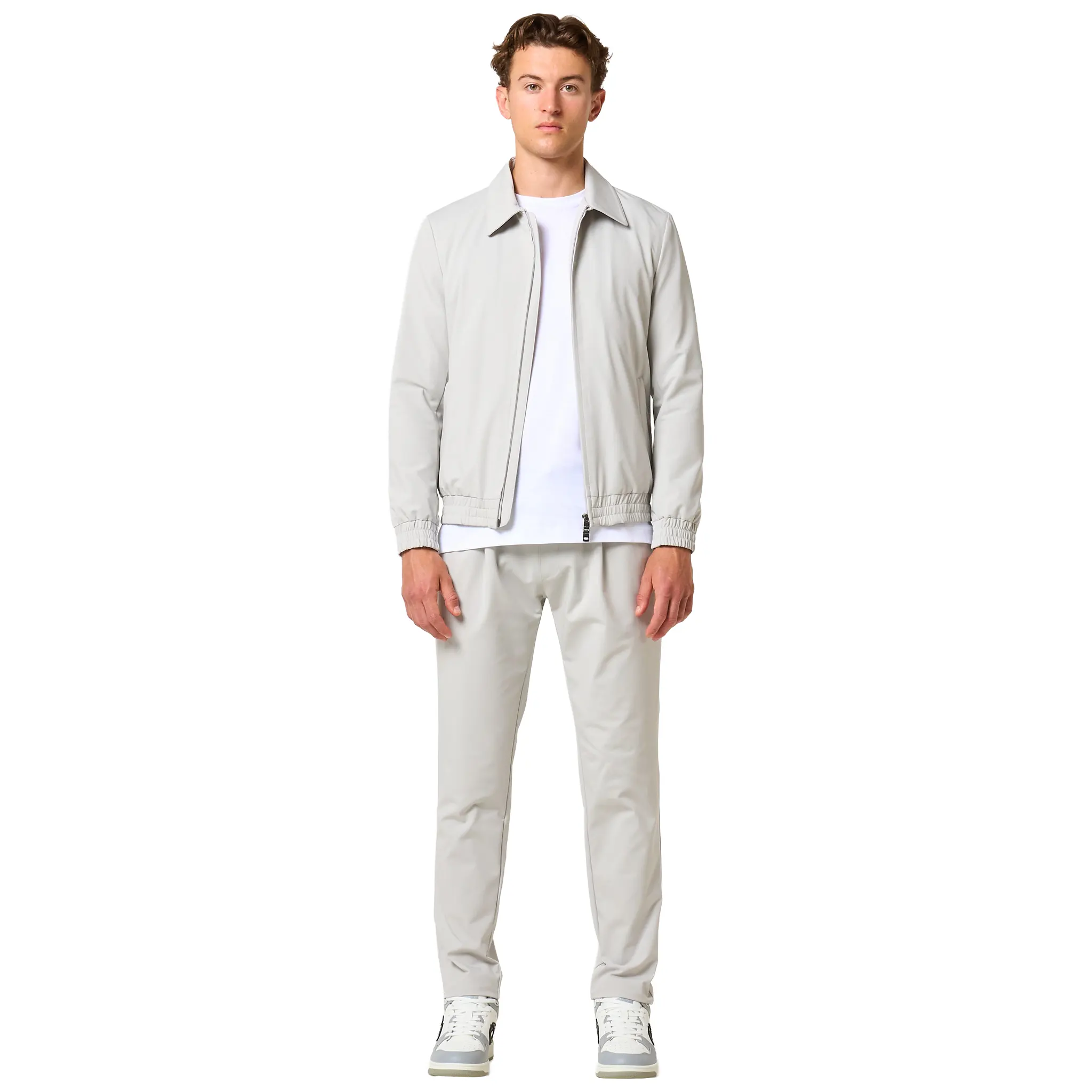 Loiano Tech Light Grey Jacket - Image 4