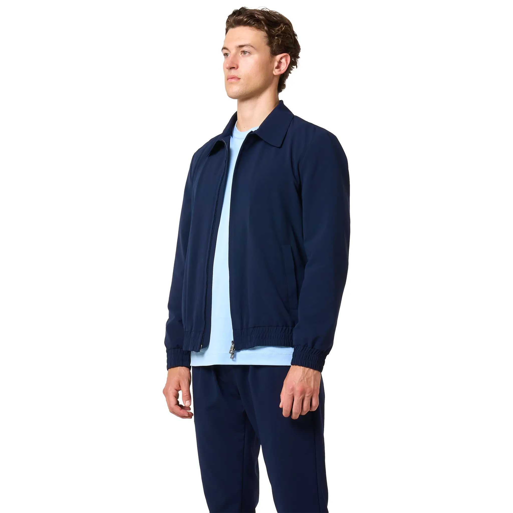 Loiano Tech Navy Jacket - Image 2