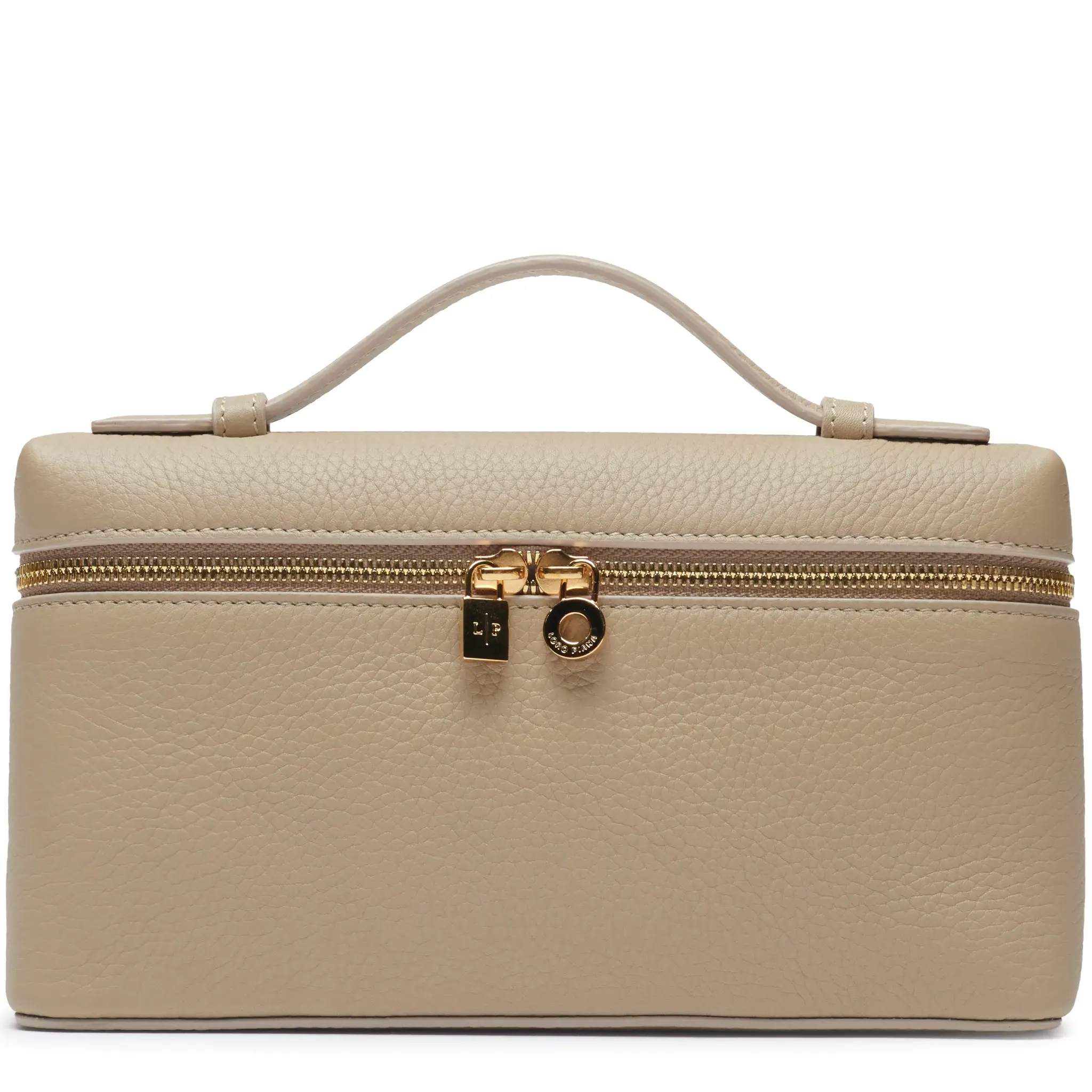 Loro Piana Extra Pocket L19 Light Mastic Sun Gold Shoulder Bag