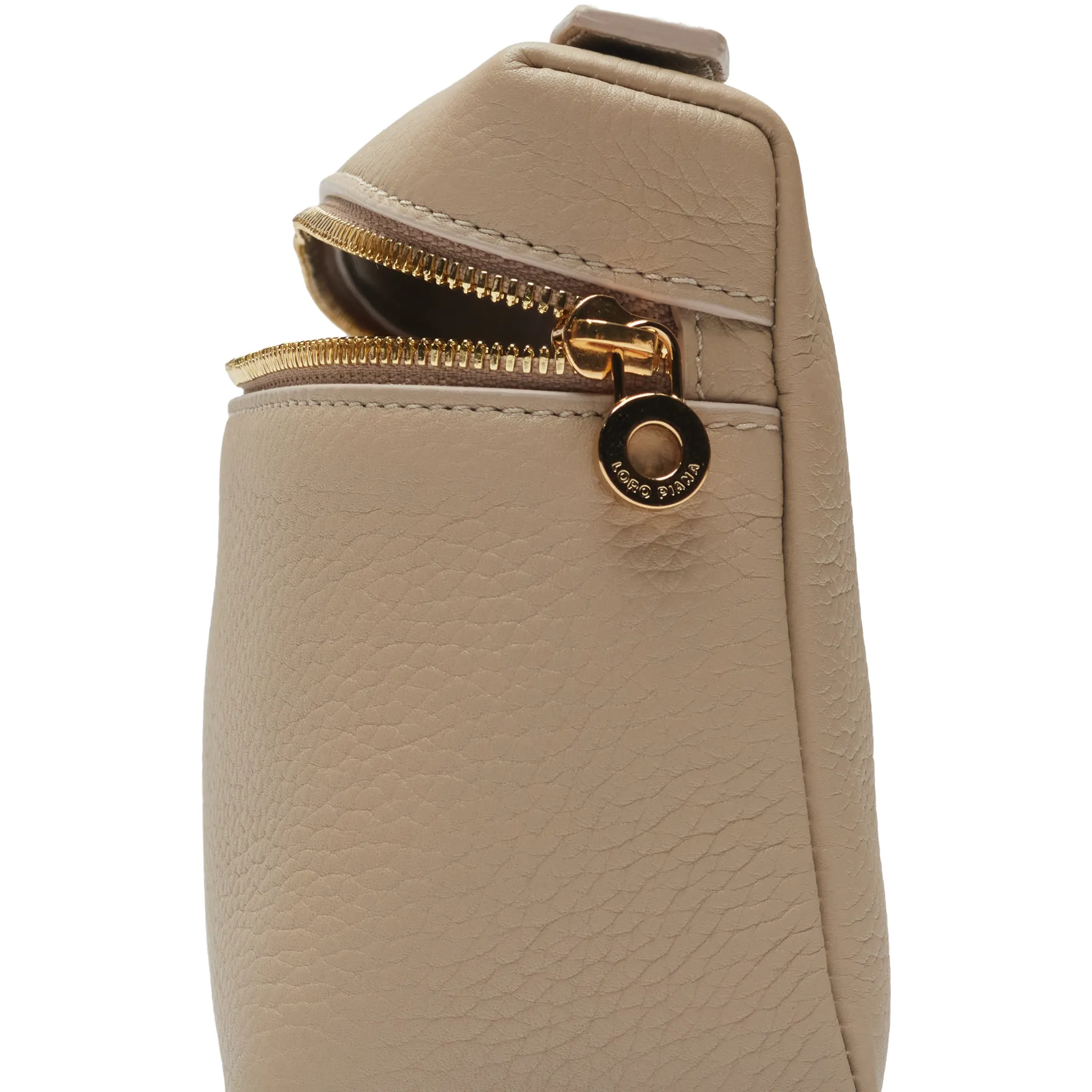 Loro Piana Extra Pocket L19 Light Mastic Sun Gold Shoulder Bag - Image 5