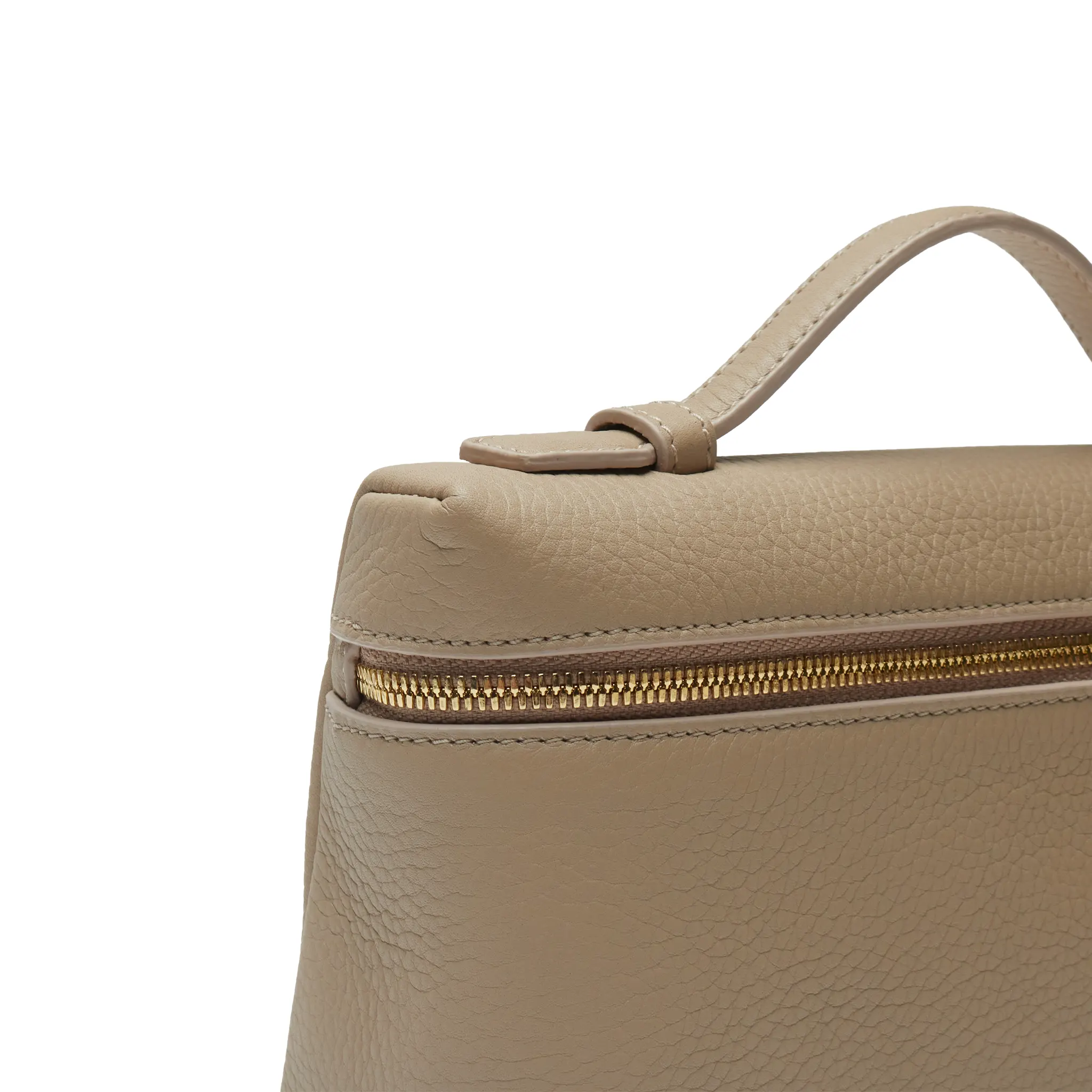 Loro Piana Extra Pocket L19 Light Mastic Sun Gold Shoulder Bag - Image 6
