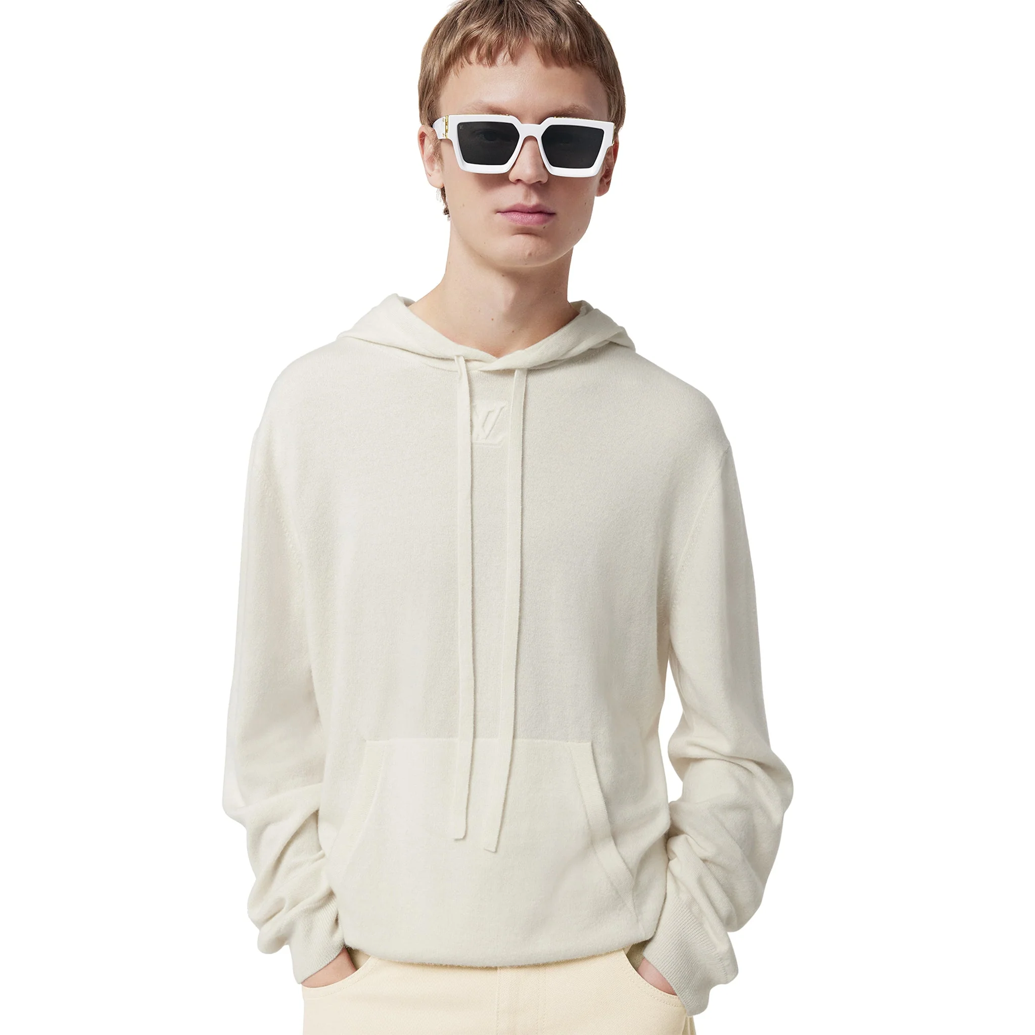 Louis Vuitton 1.1 Millionaires White Gold Sunglasses - Image 4