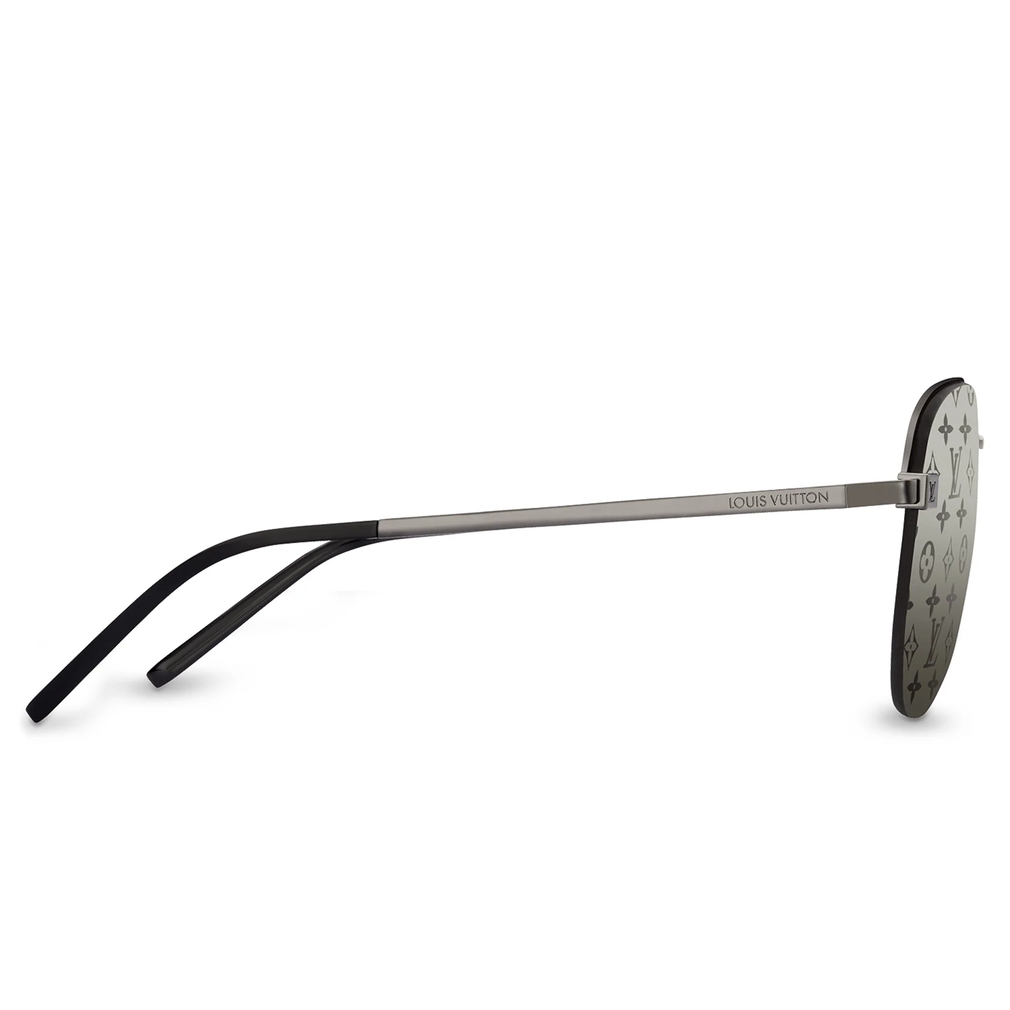 Louis Vuitton Clockwise Monogram Dark Gun Sunglasses - Image 2