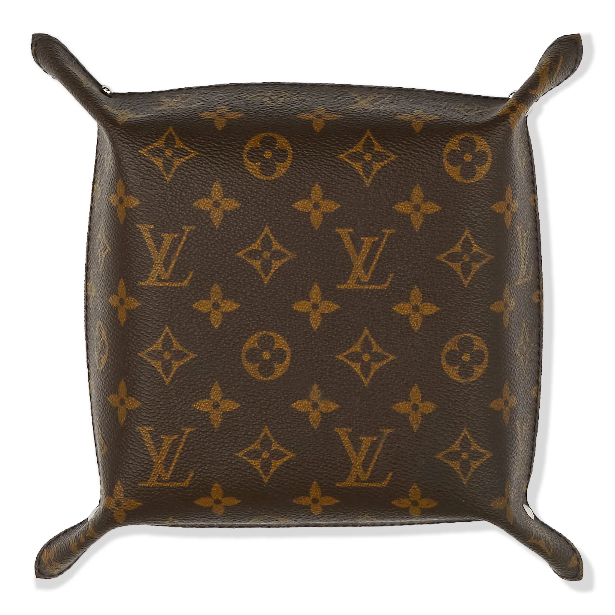 Louis Vuitton Monogram Brown Custom Leather Tray - Image 3