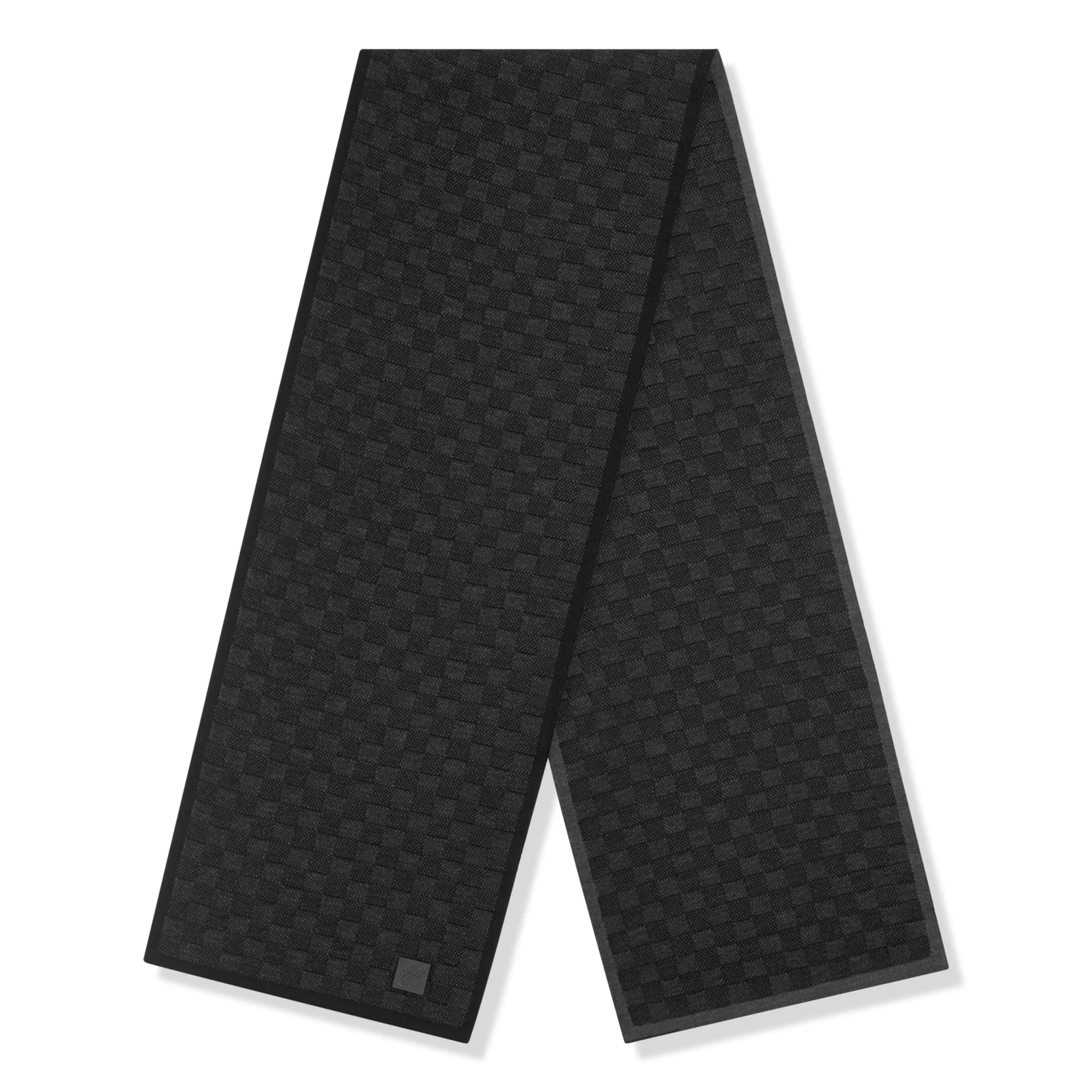 Louis Vuitton Néo Petit Damier Anthracite Beanie & Scarf - Image 6