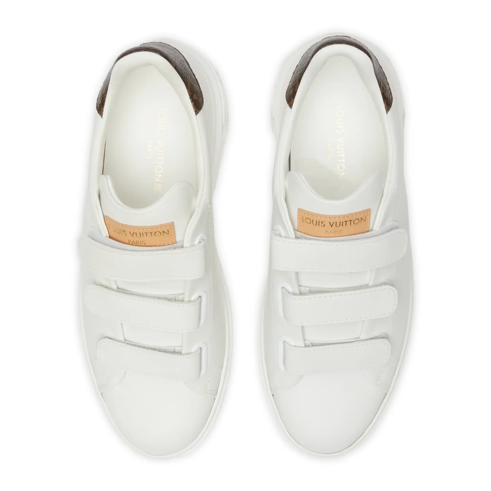 Louis Vuitton Time Out Strap White Sneaker - Image 3