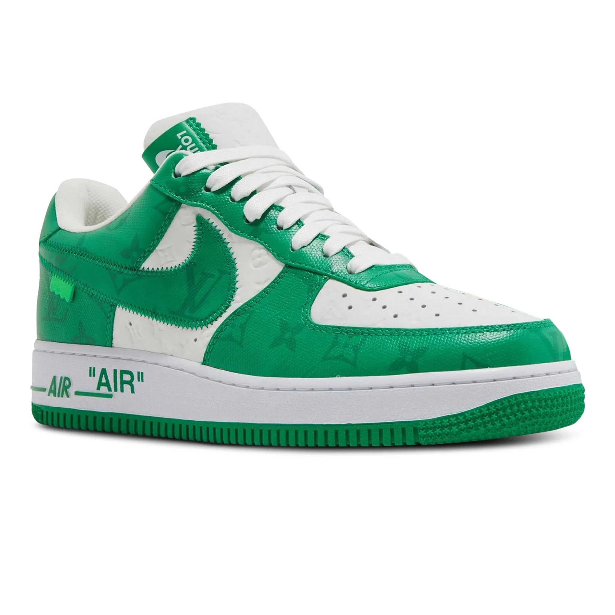 Louis Vuitton x Nike Air Force 1 Low White Green - Image 2