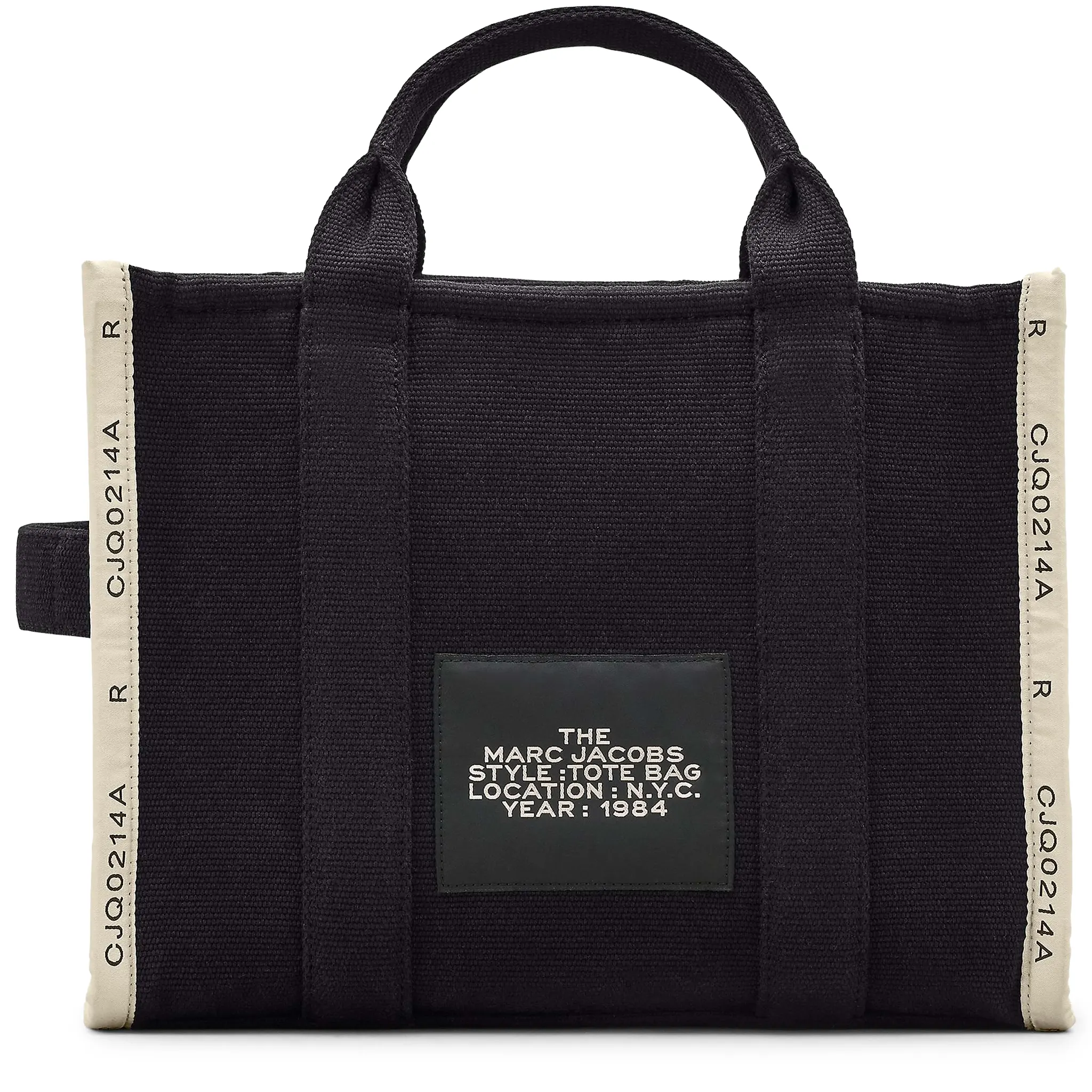 Mark Jacobs Medium Jacquard Black Tote Bag - Image 2