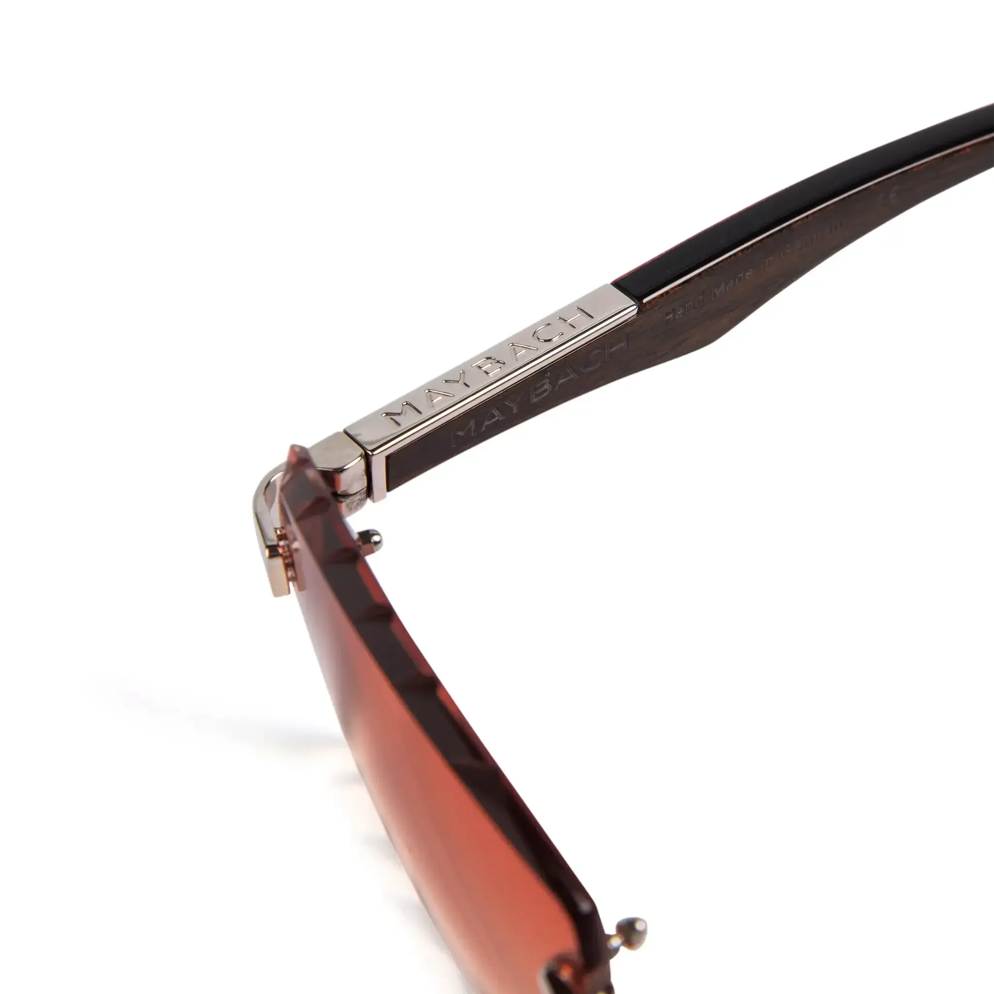Maybach Eyewear The Artist III P-WBZ-Z25 Custom Brown Fade Diamond Cut Sunglasses - Image 5