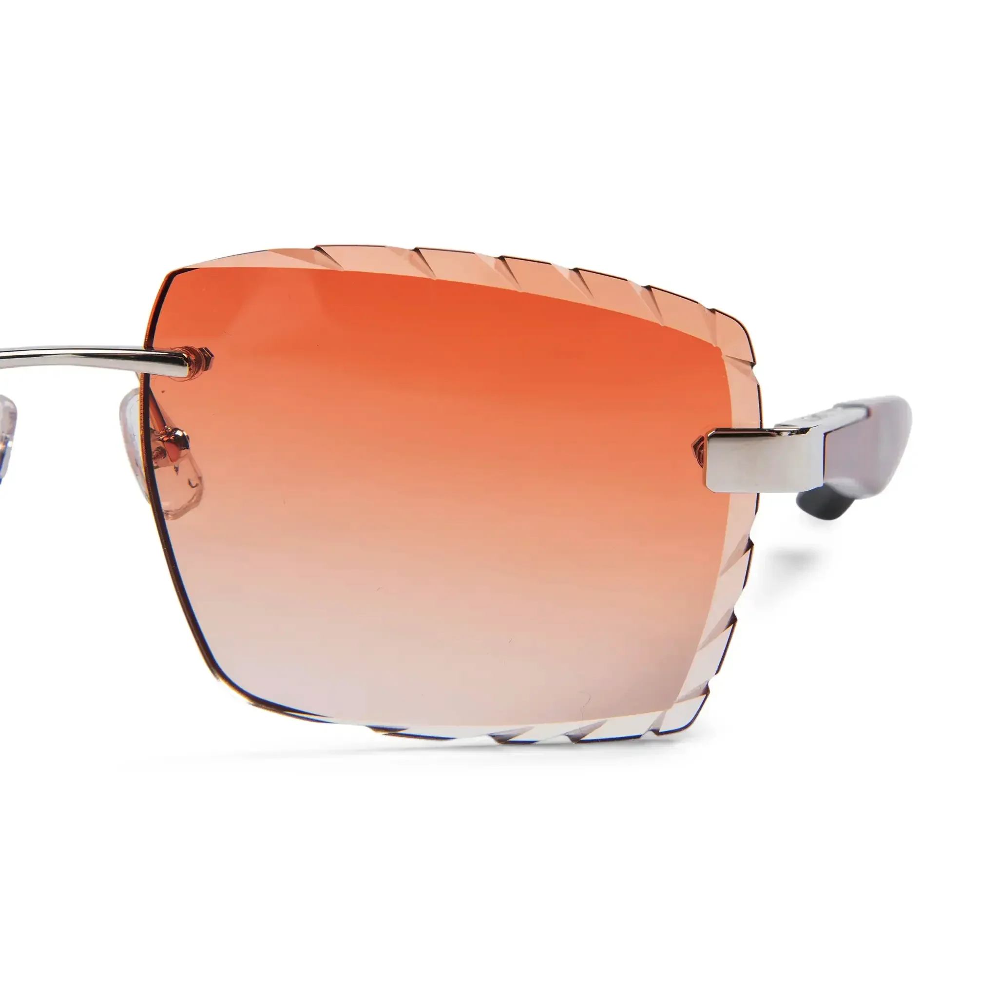 Maybach Eyewear The Artist III P-WBZ-Z25 Custom Brown Fade Diamond Cut Sunglasses - Image 6