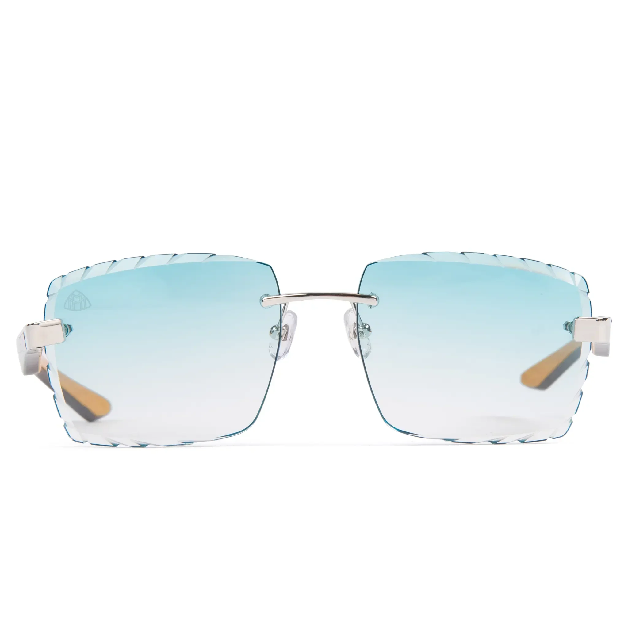 Maybach Eyewear The Artist III P-WCW-Z25 Custom Tiffany Blue Diamond Cut Sunglasses - Image 2