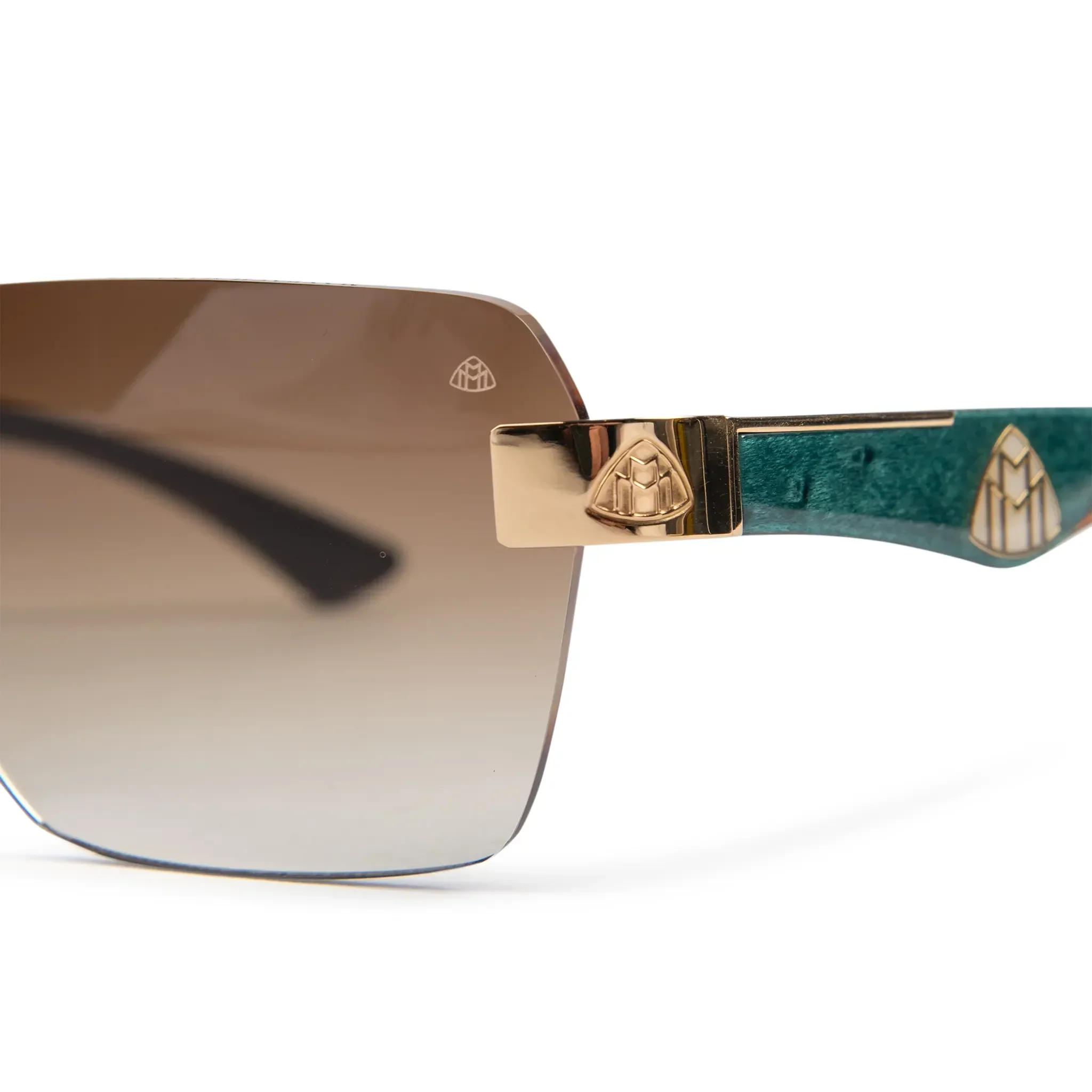 Maybach Eyewear The Magic I MG-WDE-M09 Gold Brown Sunglasses - Image 4
