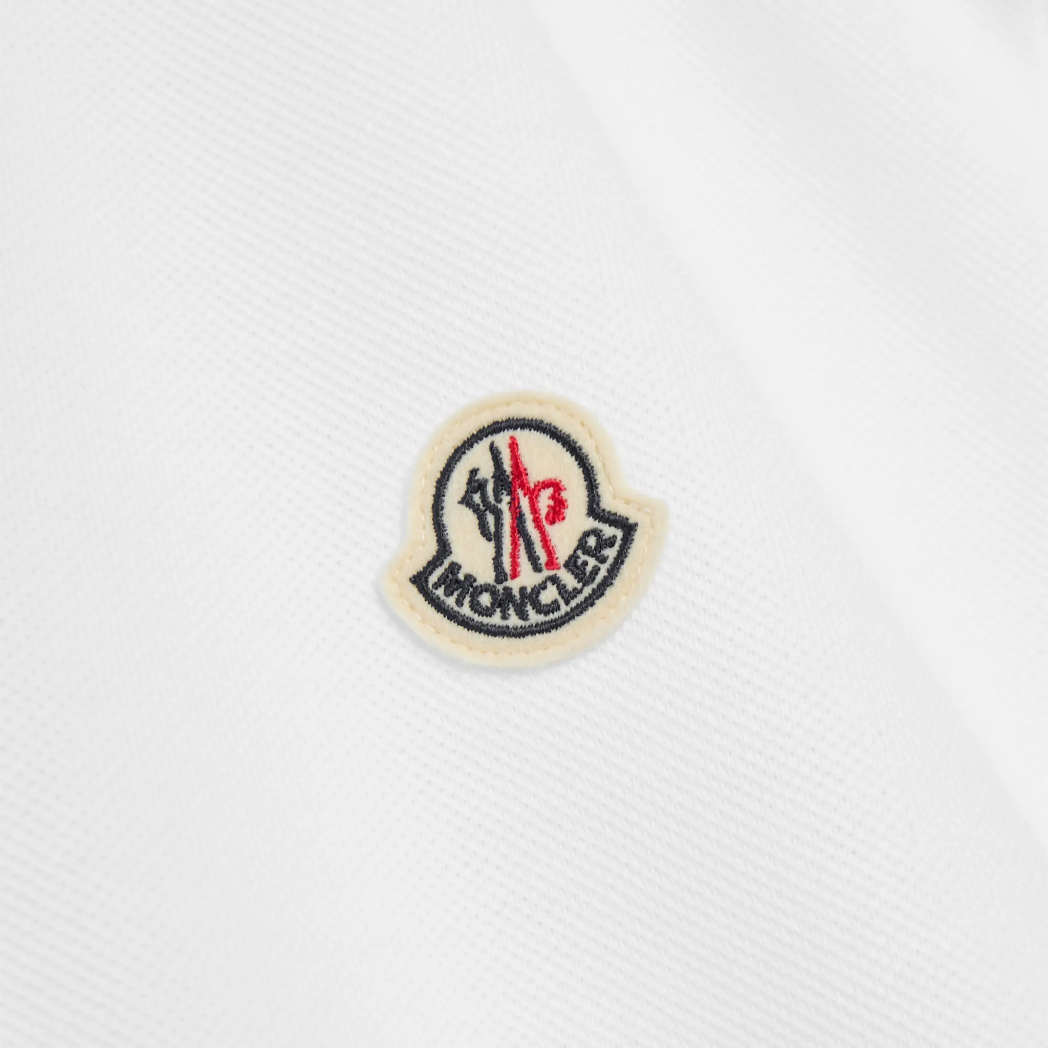Moncler Logo Cotton Maglia Polo Shirt - Image 5