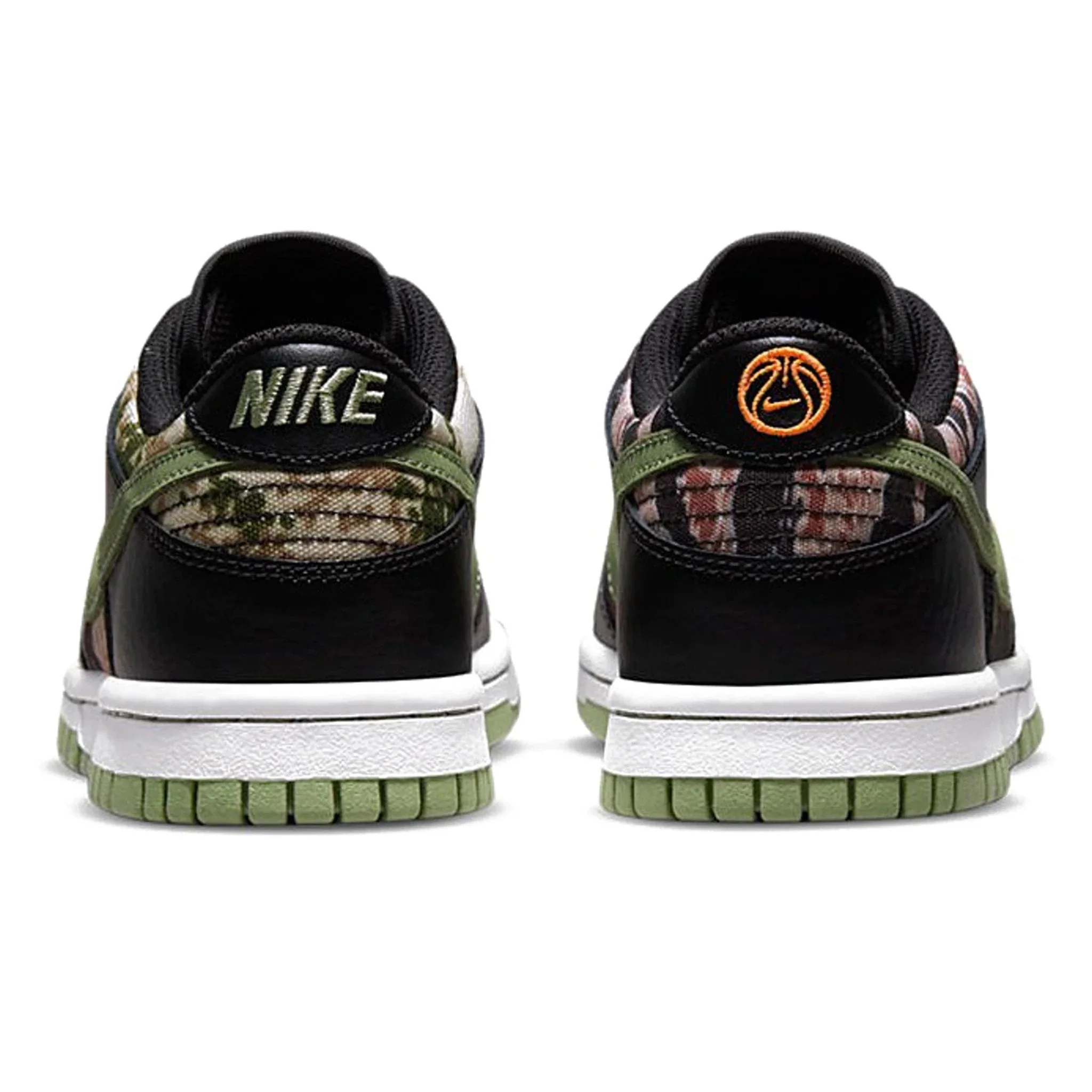 Nike Dunk Low SE Sail Crazy-Camo (Left UK 7.5, Right UK 6.5) - Image 3