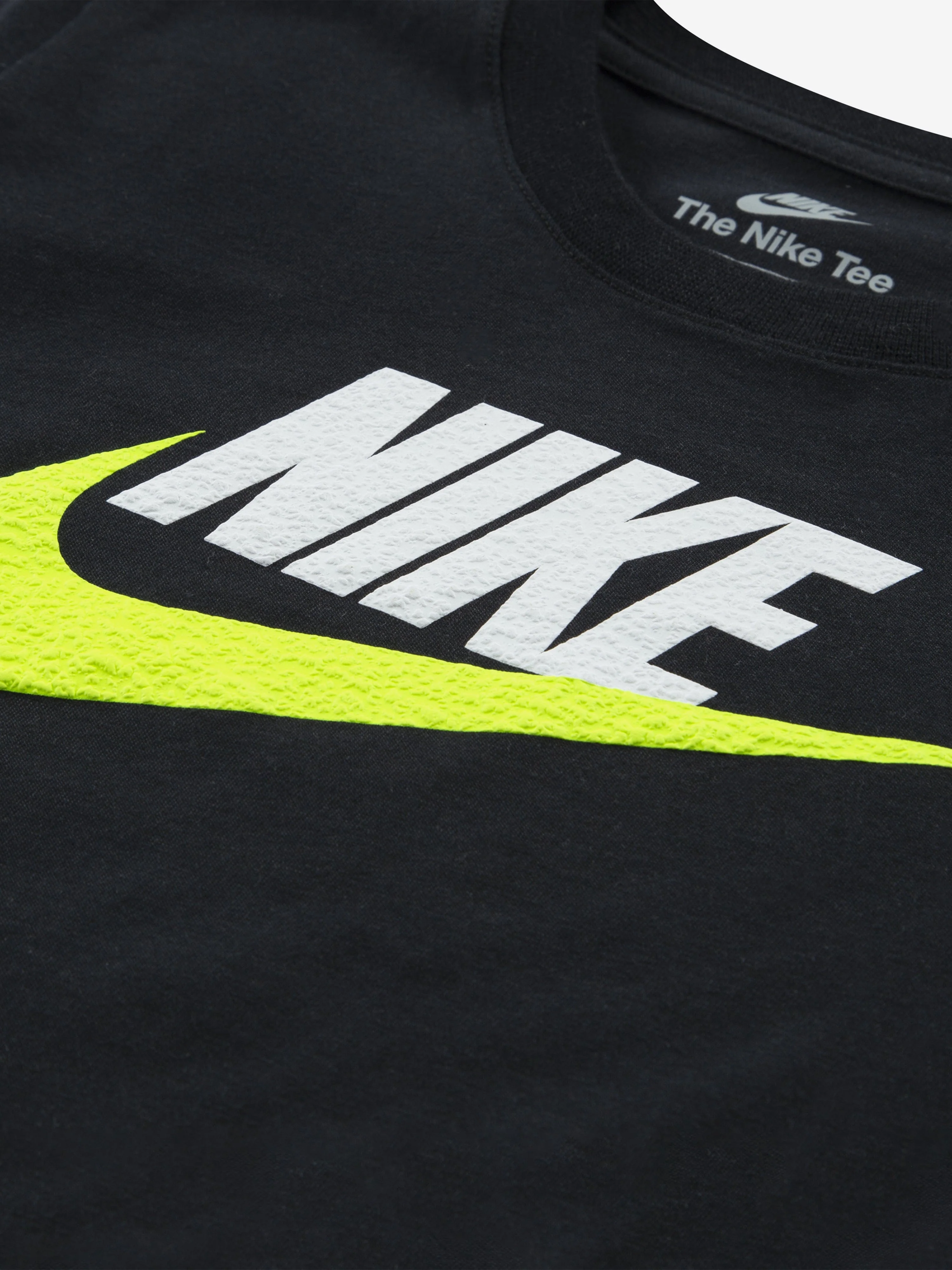 Nike Kids Club Family Knit Black T-Shirt - Image 3