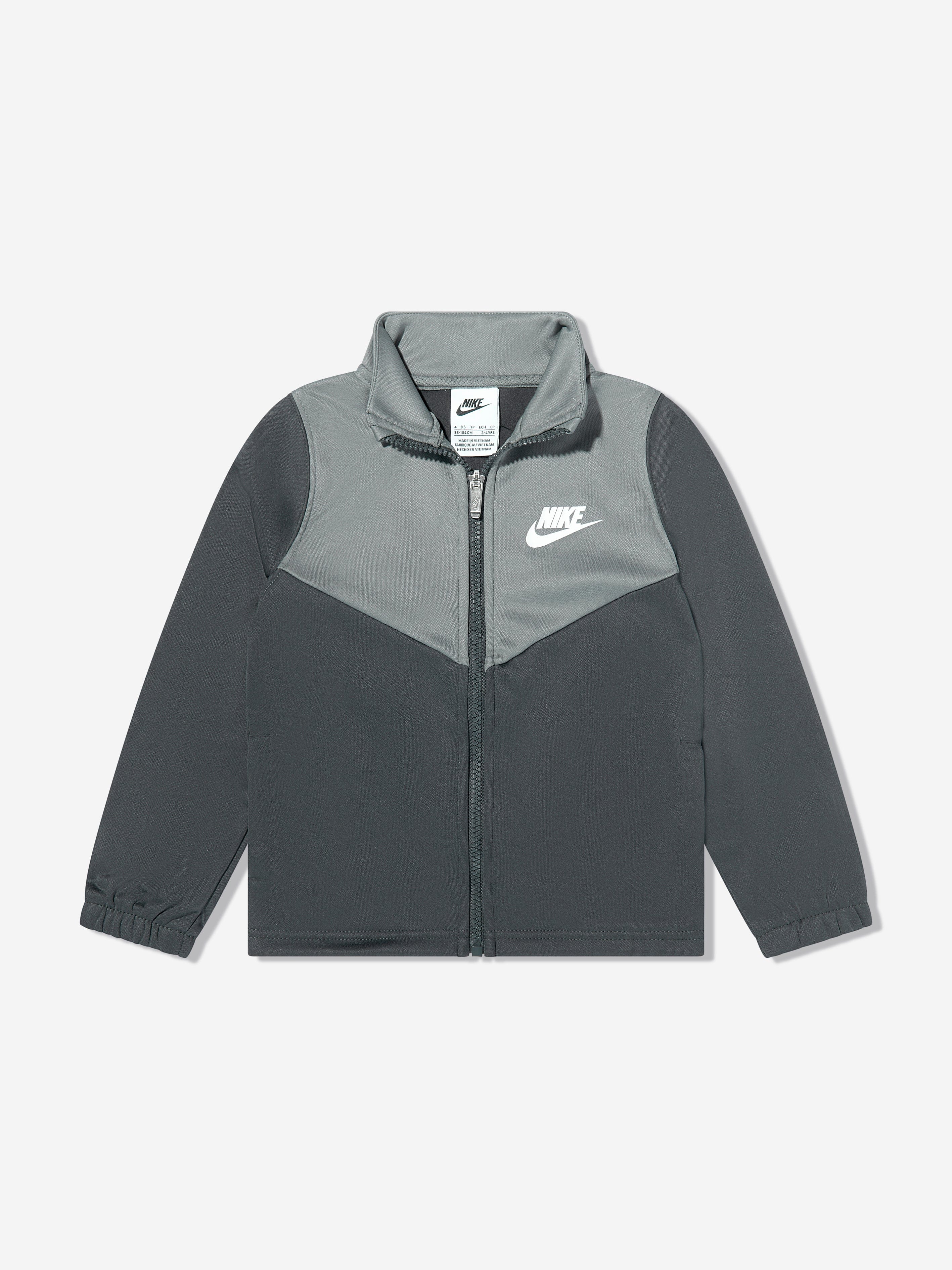 Nike Kids NSW Lifestyle Essentials Grey Tracksuit - Image 3