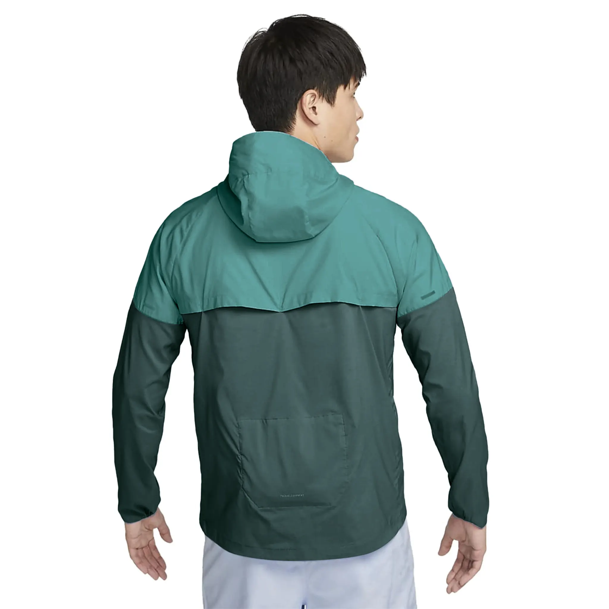 Nike Repel Packable Teal Windrunner Jacket - Image 2