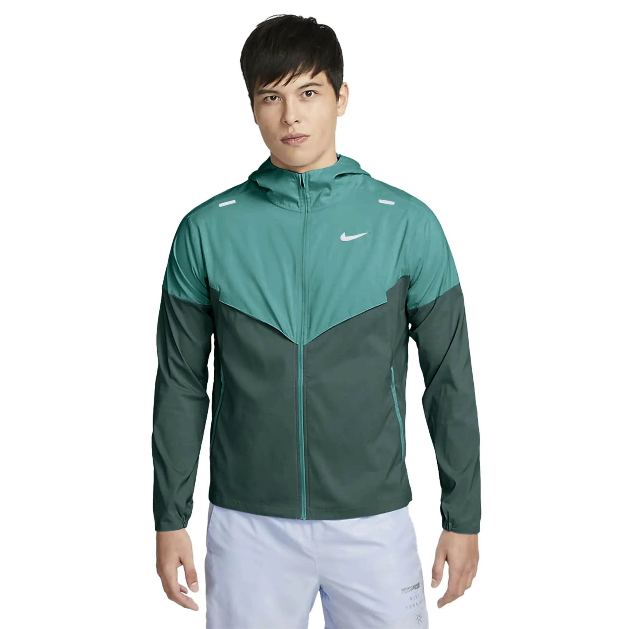 Nike Repel Packable Teal Windrunner Jacket - Image 3