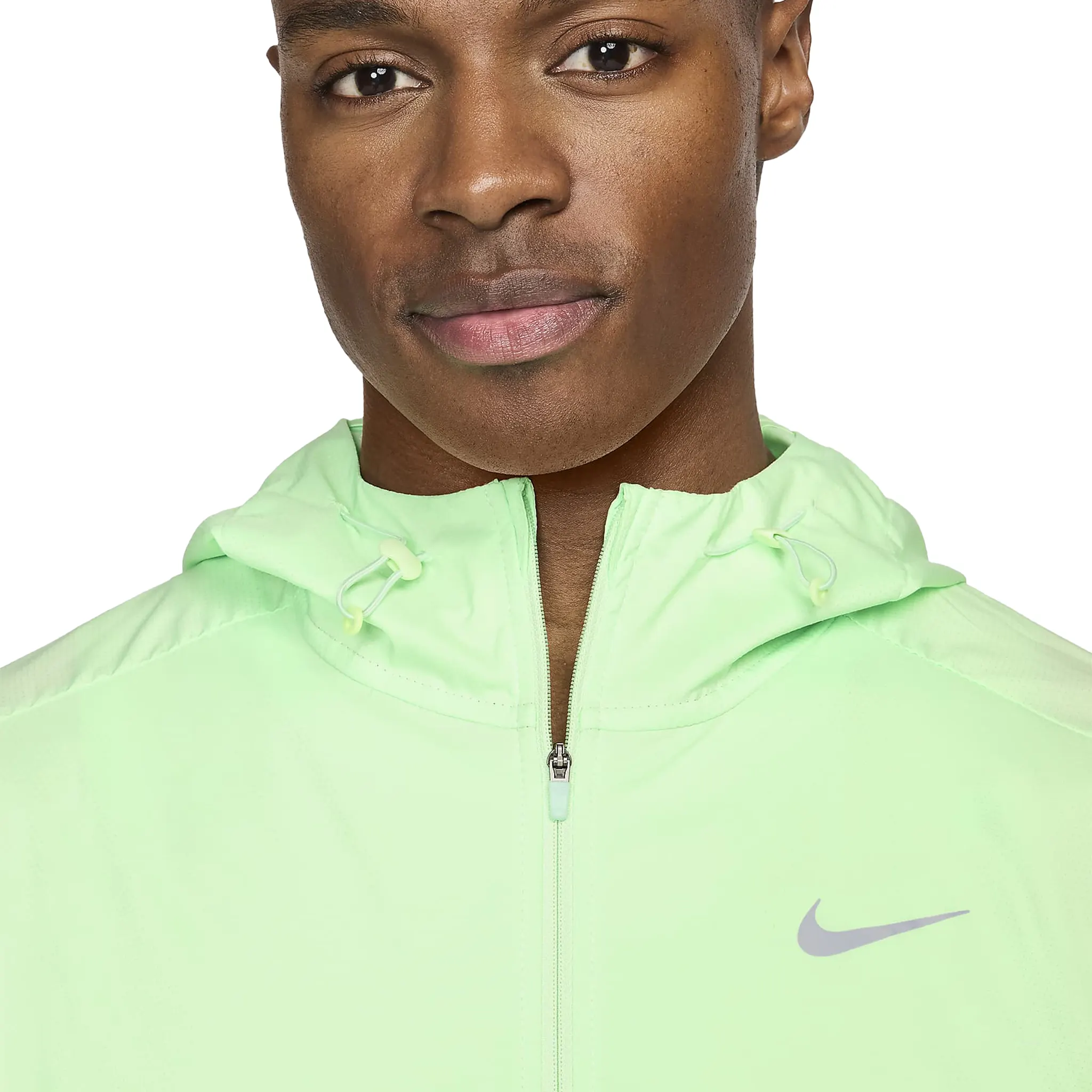 Nike Repel Packable Vapour Green Light Iron Ore Windrunner Jacket - Image 6