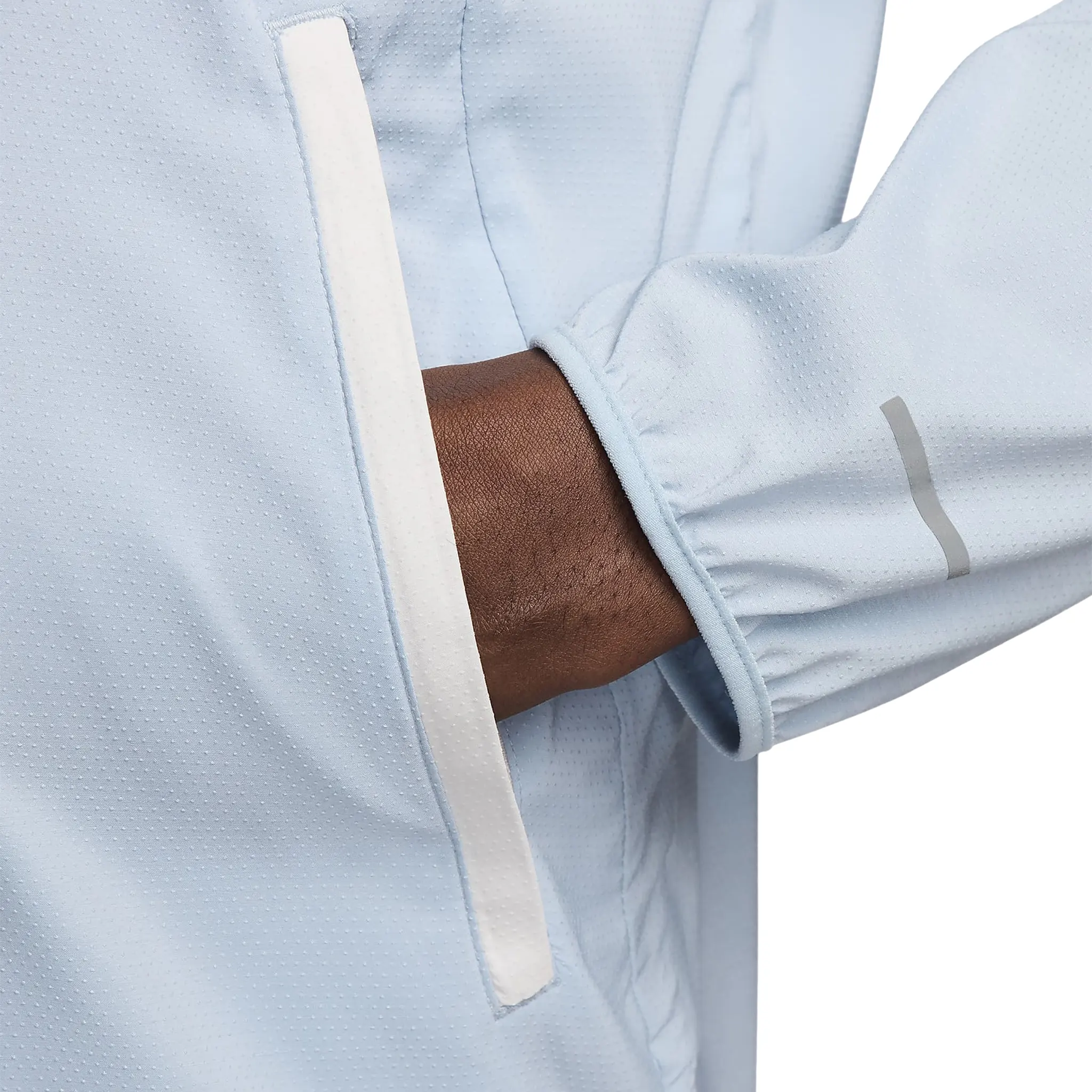 Nike Repel Packable White Blue Windrunner Jacket - Image 6