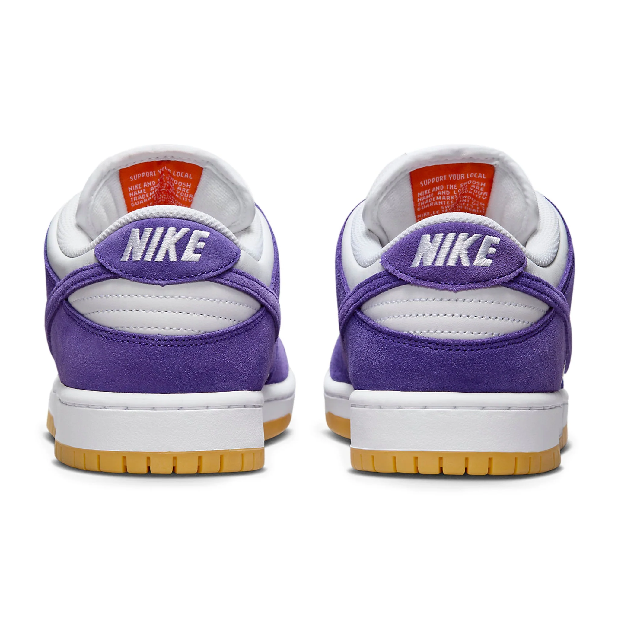 Nike SB Dunk Low Pro ISO Orange Label Court Purple - Image 4