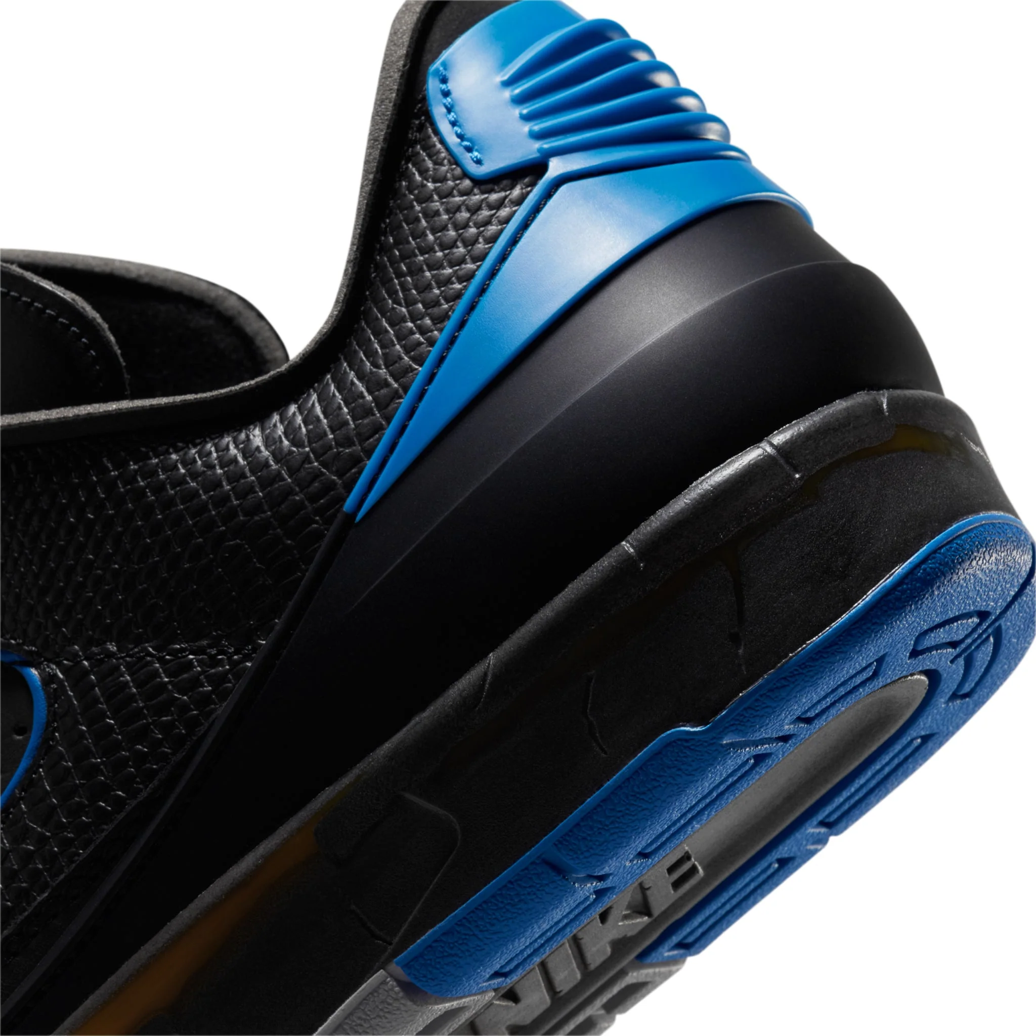 Air Jordan 2 X Off-White Retro Low Black Blue - Image 6
