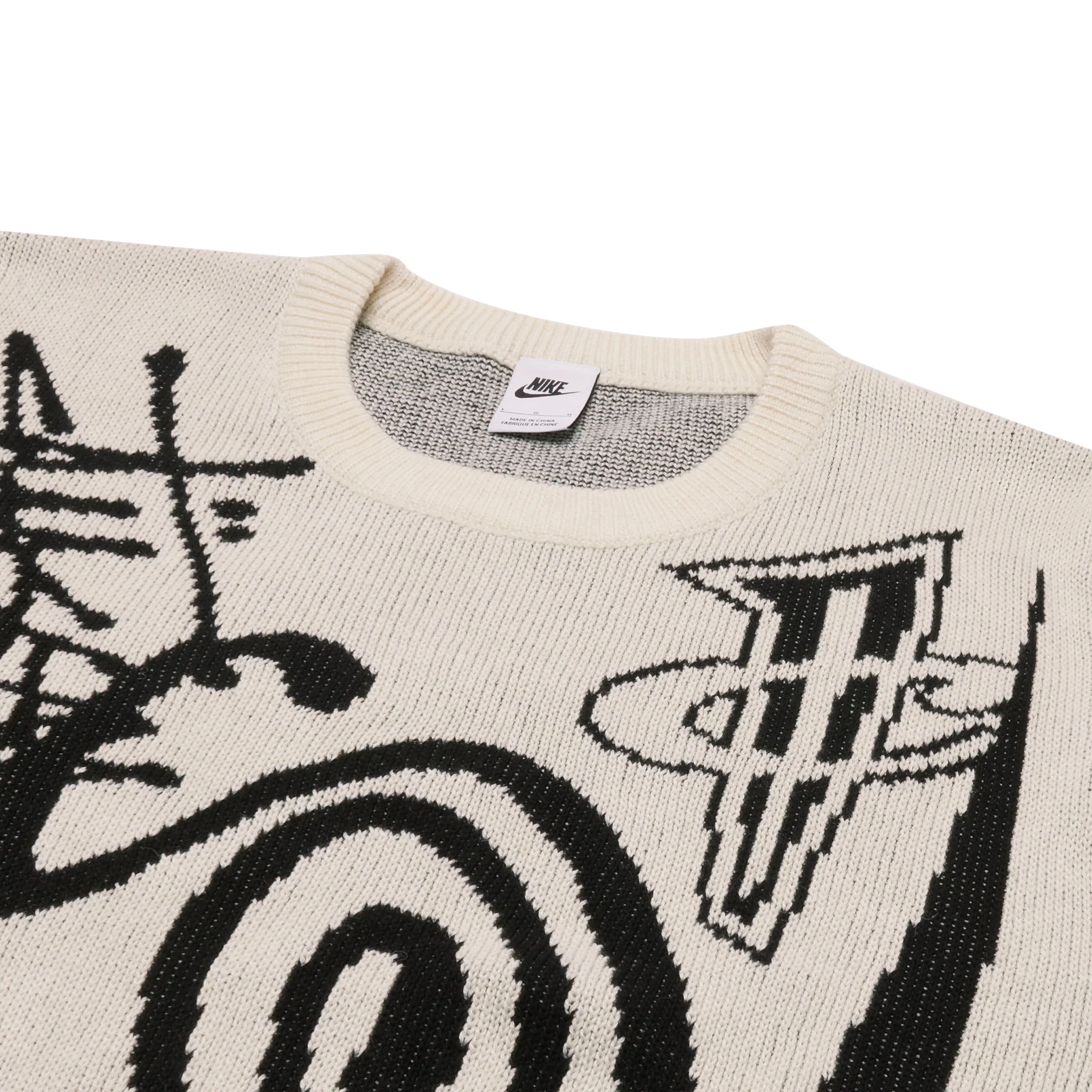 Nike x Stussy Natural Sweatshirt - Image 6