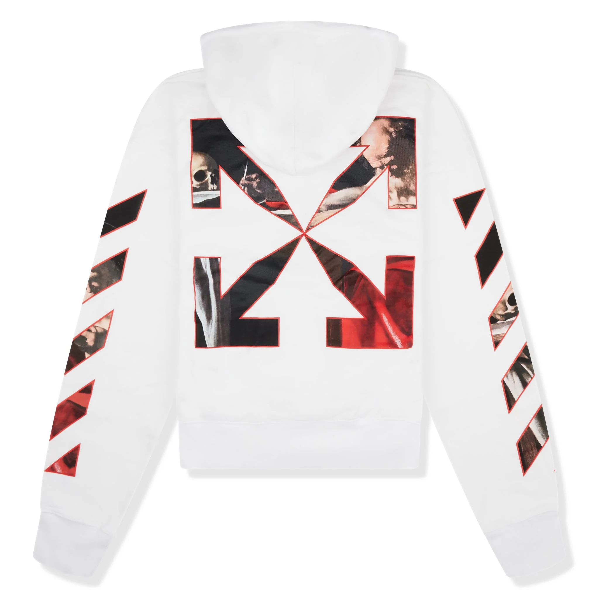 Off-White Caravaggio Painting White Hoodie - Image 2