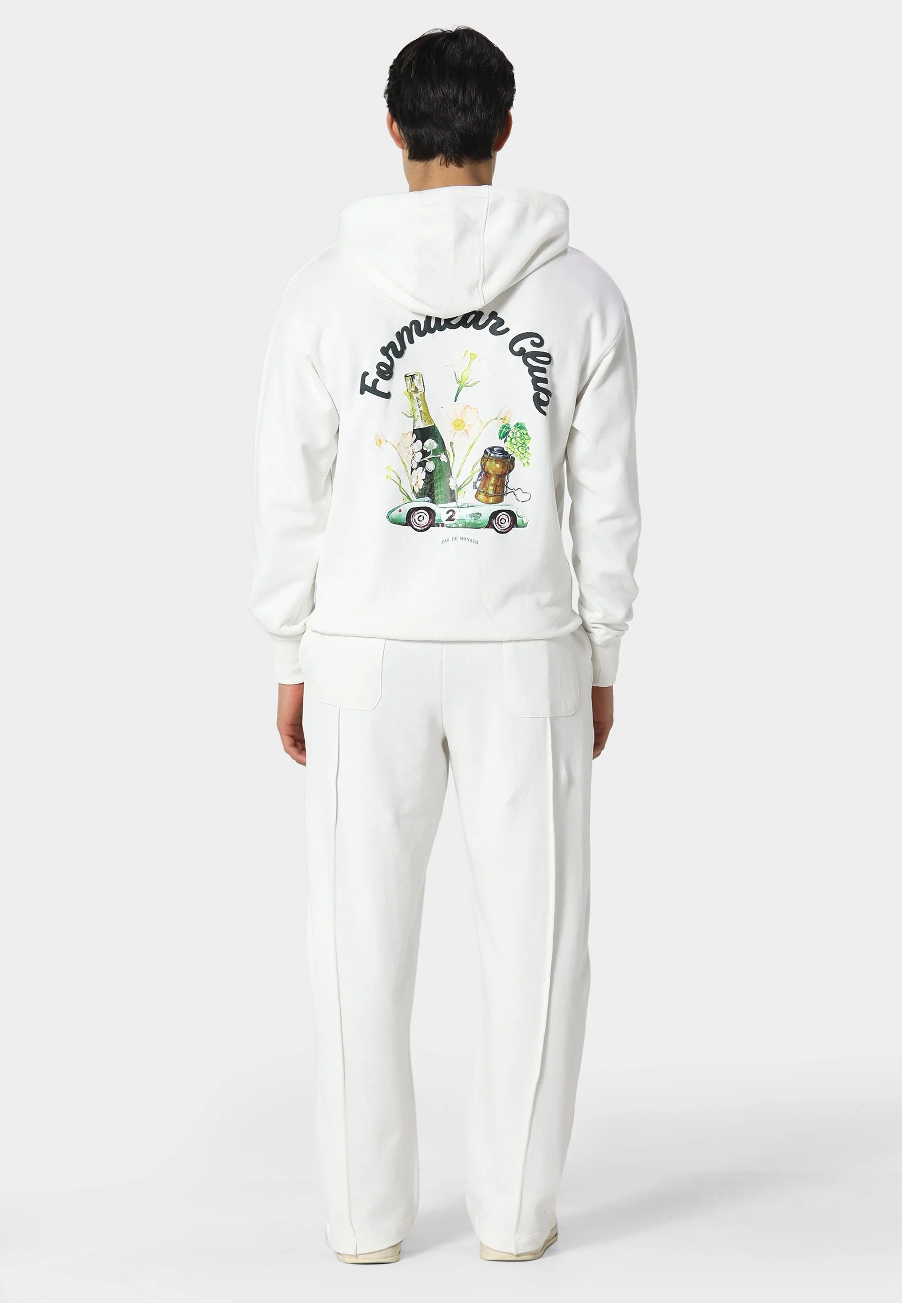 Pas De Monaco Brode Off White Sweatpants - Image 4