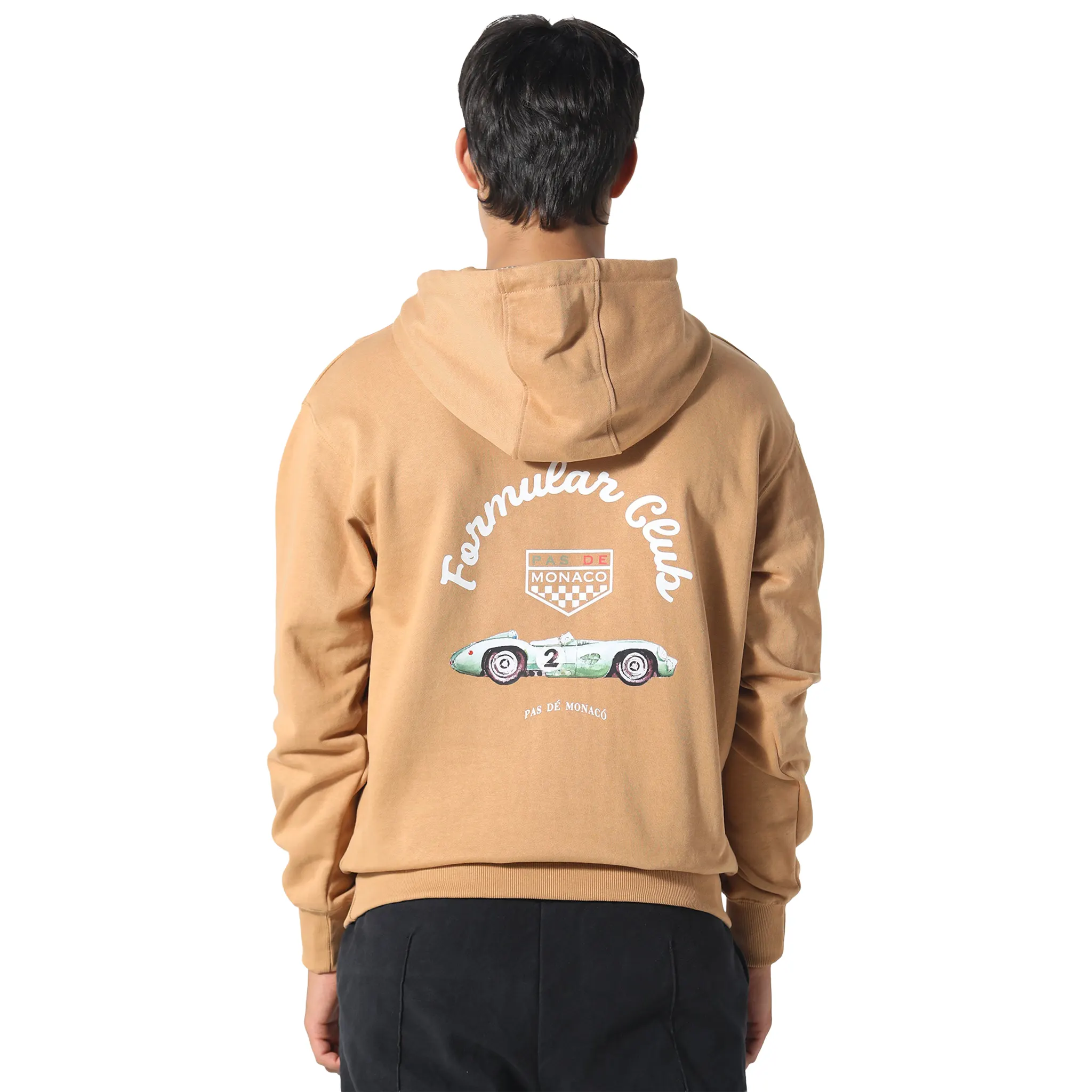 Pas De Monaco Formular Club Tan Hoodie - Image 2