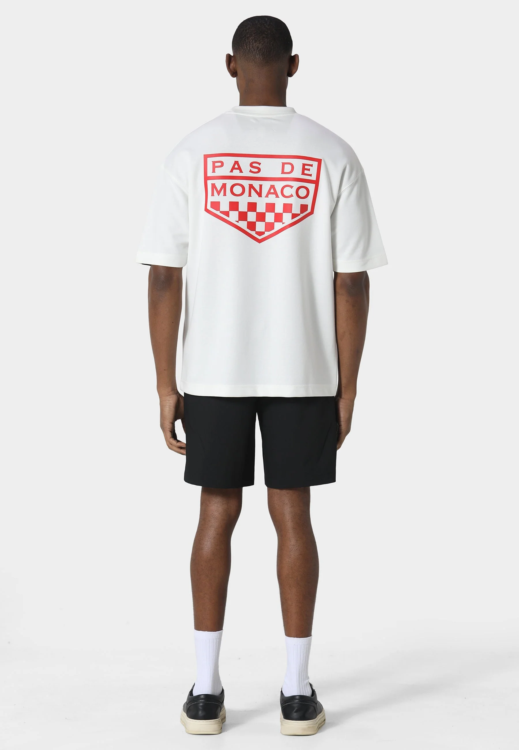 Pas De Monaco HD Insignia Off White T-Shirt - Image 4