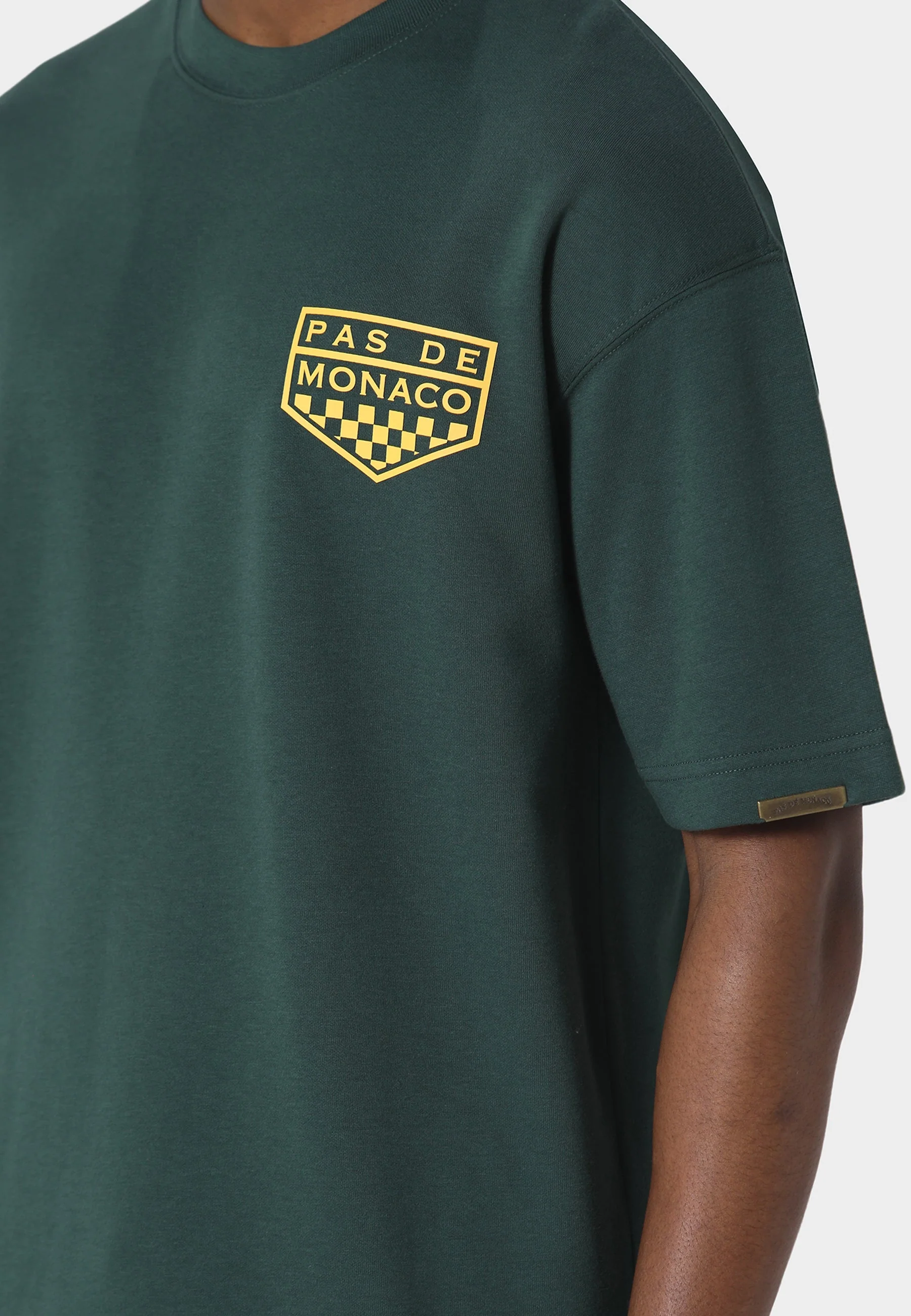 Pas De Monaco Insignia Pedosa Green T-Shirt - Image 5
