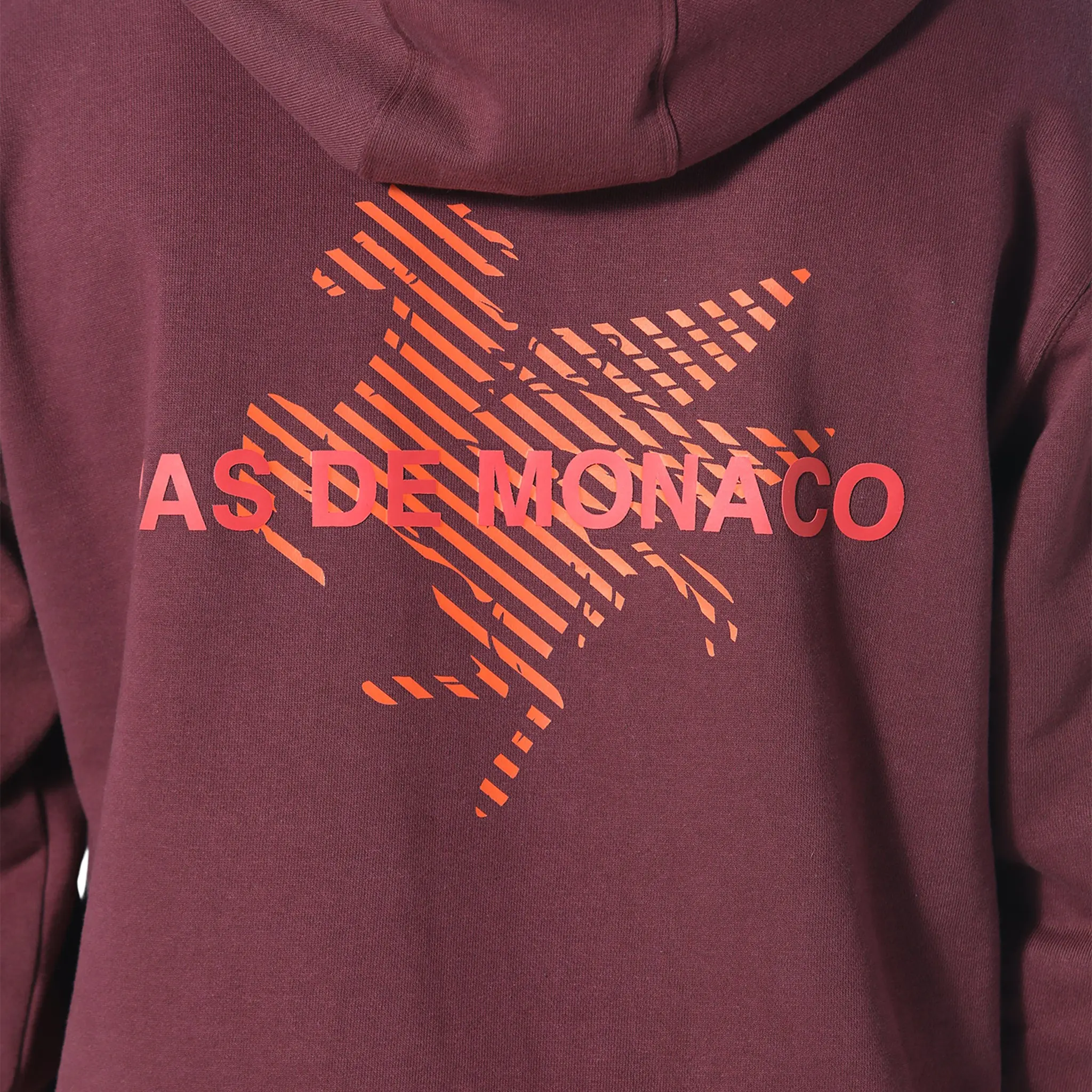 Pas De Monaco La Pegaus Chevron Deep Maroon Hoodie - Image 7