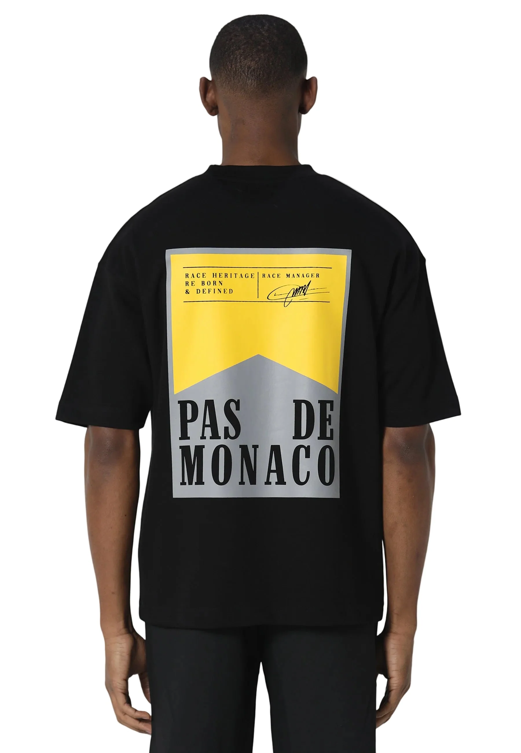 Pas De Monaco Wrapper Black T-Shirt - Image 2