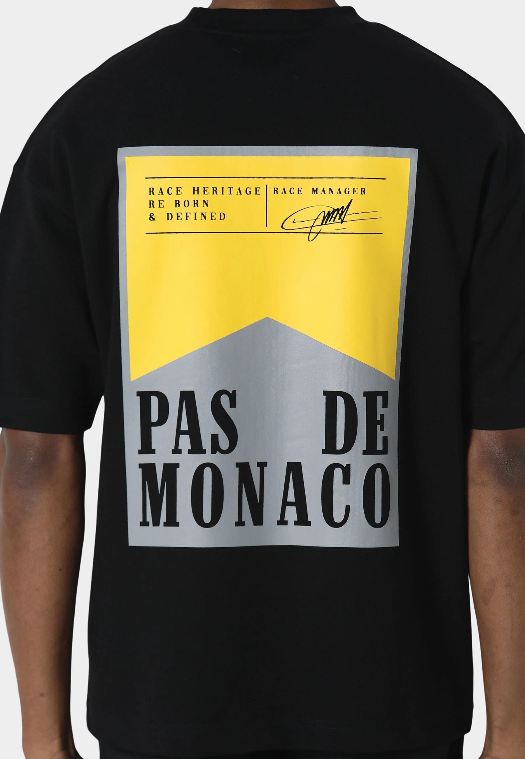 Pas De Monaco Wrapper Black T-Shirt - Image 6