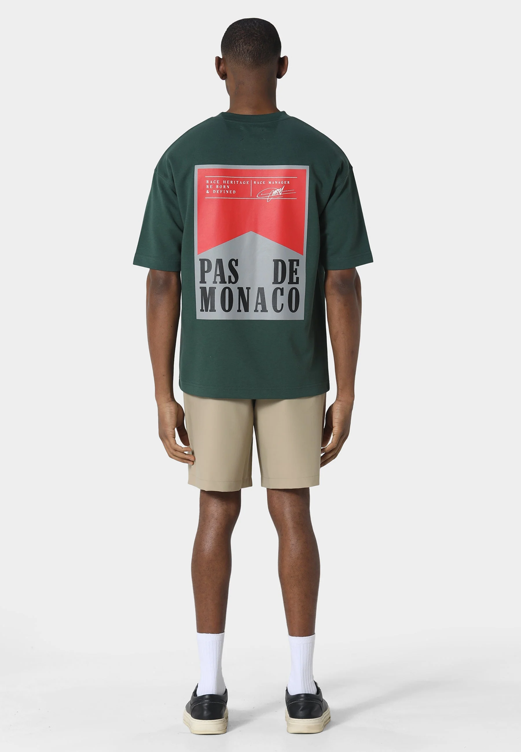 Pas De Monaco Wrapper Pedosa Green T-Shirt - Image 4