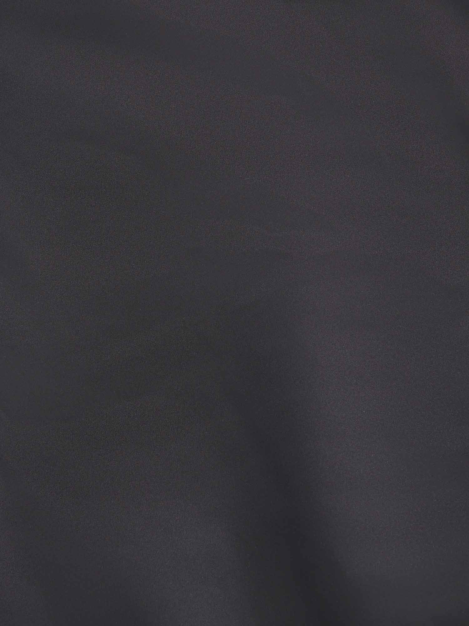 Peckham Rye Light Padded Collar Black Bomber Jacket - Image 10