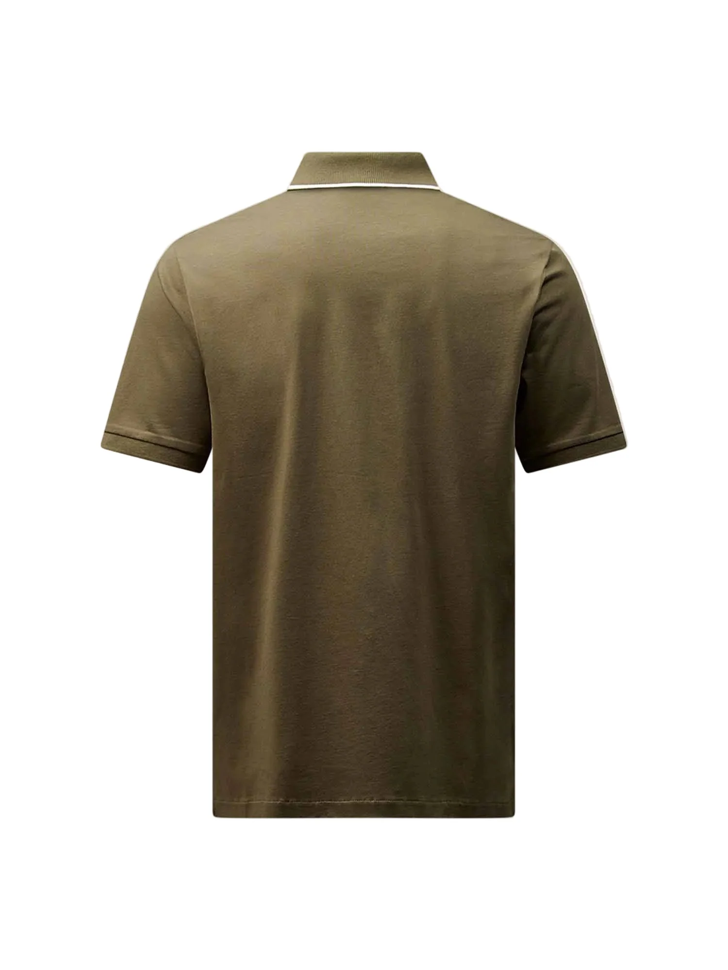 Peckham Rye Mercerised Cotton Tipped Sea Turtle Polo Shirt - Image 4